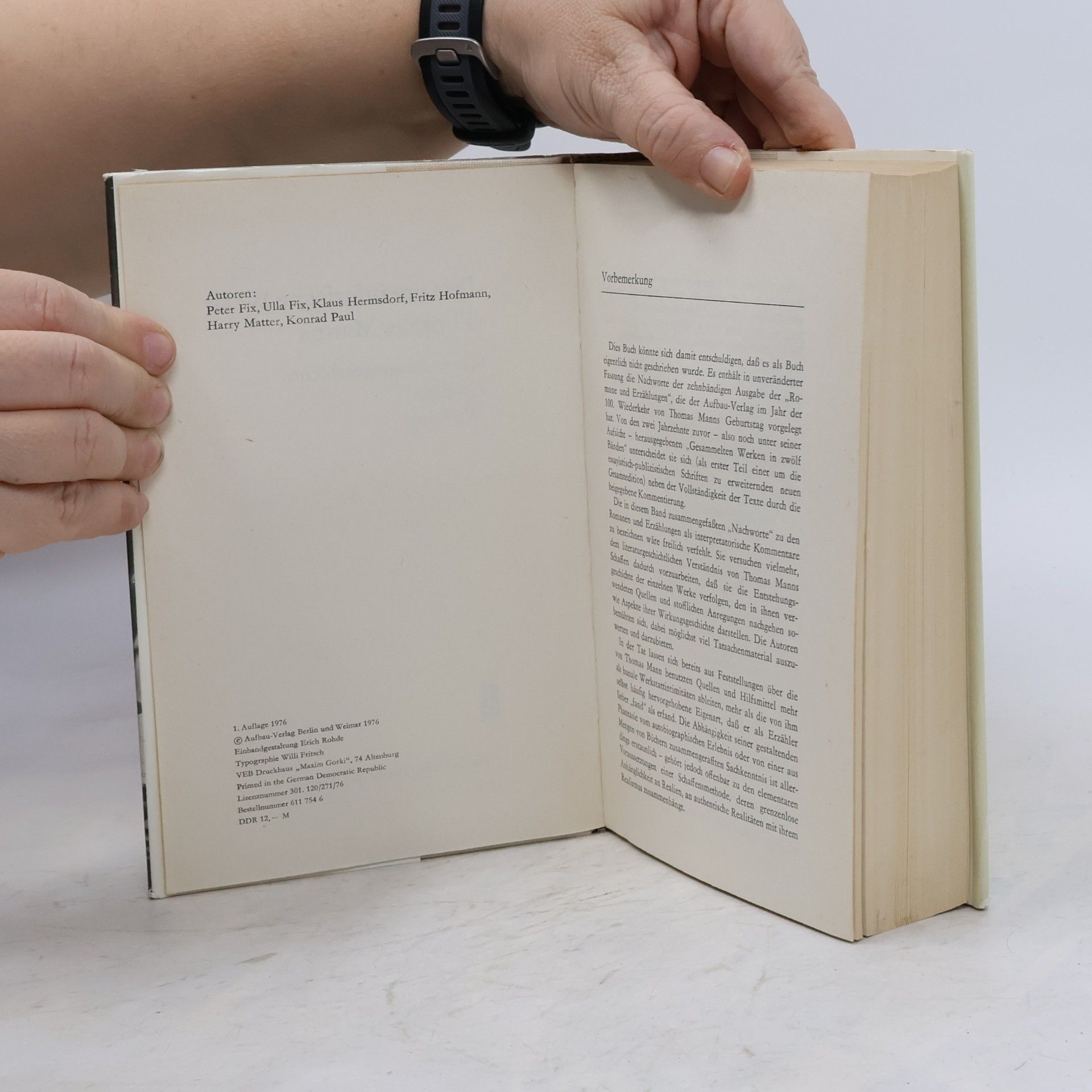 Thomas Mann Das erzählerische Werk Thomas Manns