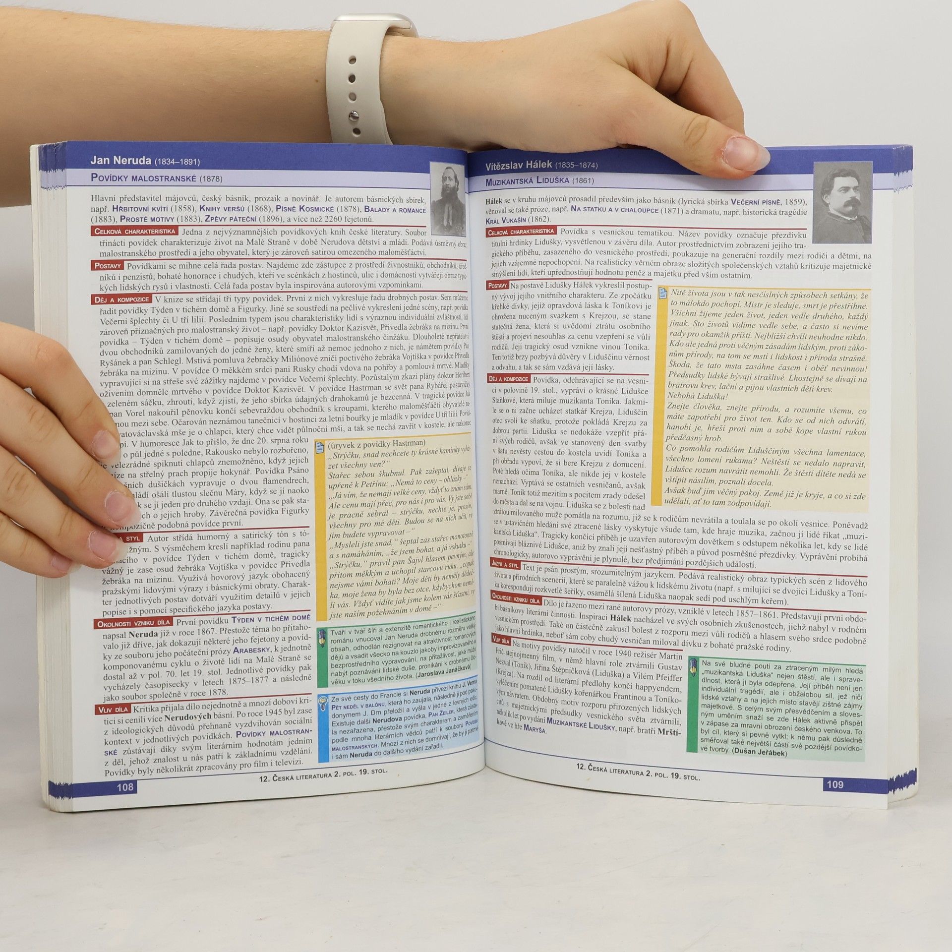 Otakar Slanař Obsahy a rozbory děl. K Literatuře - přehledu SŠ učiva
