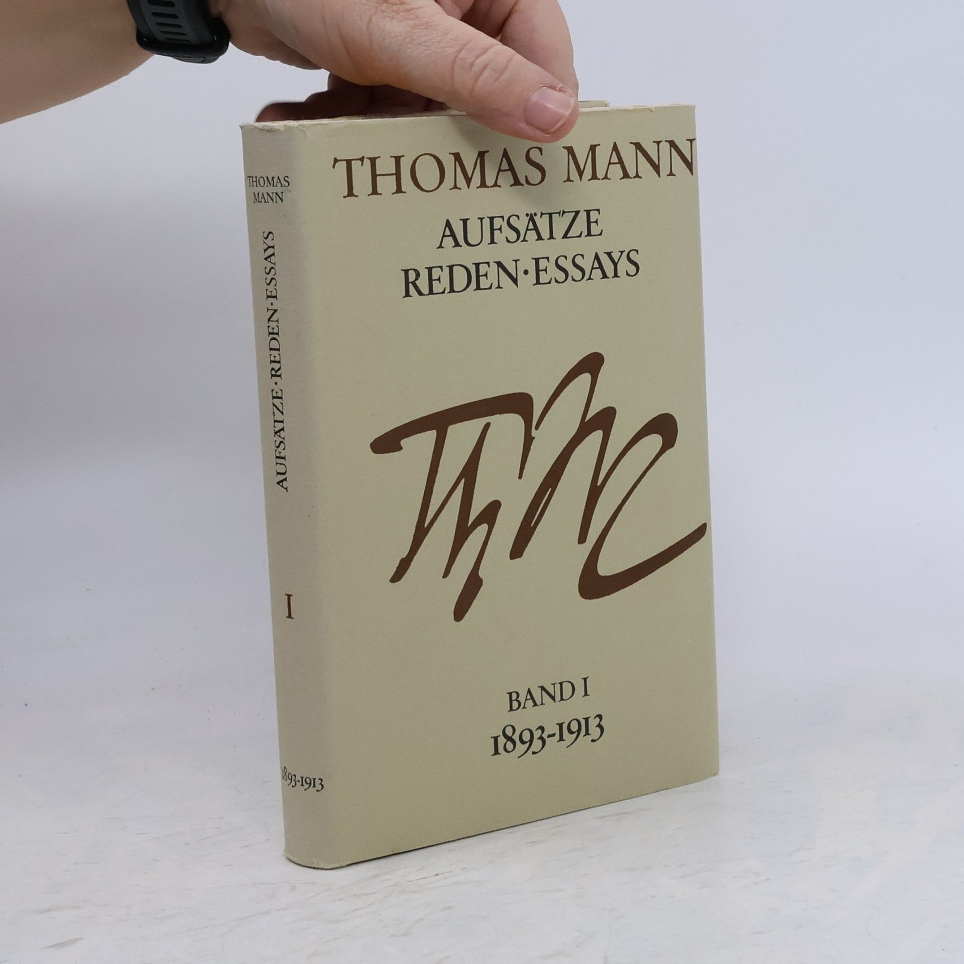 Thomas Mann Aufsätze. Reden. Essays 1