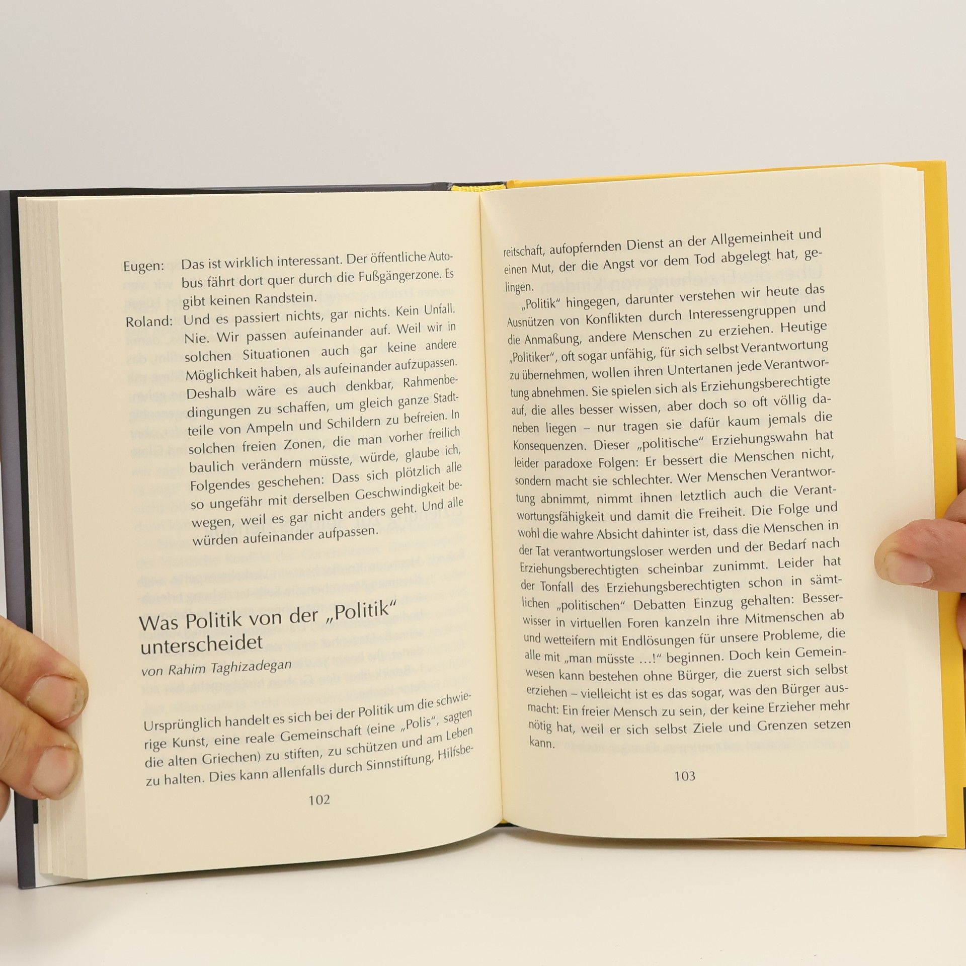 Roland Düringer Über die Erziehung