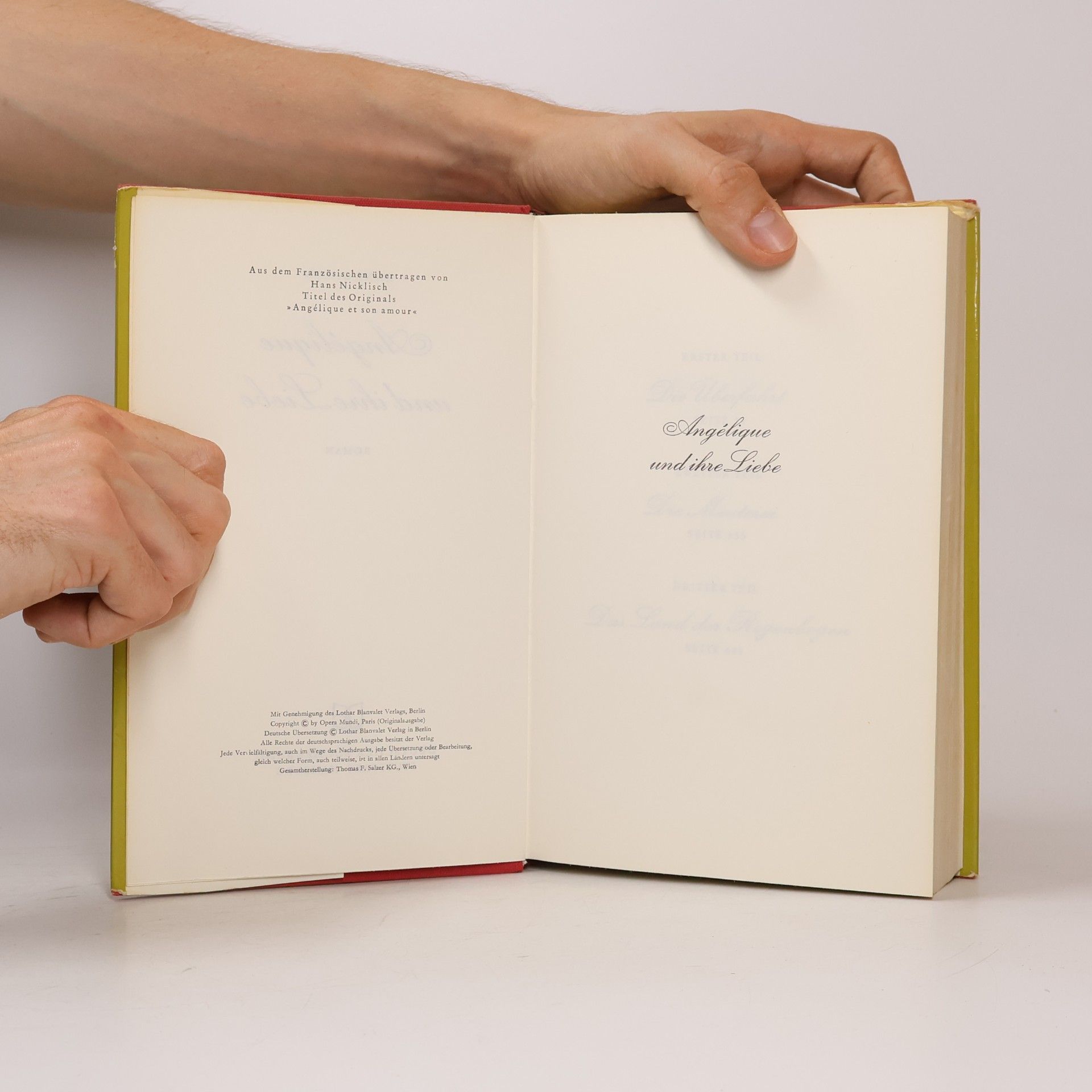 Anne Golon Angélique und ihre Liebe