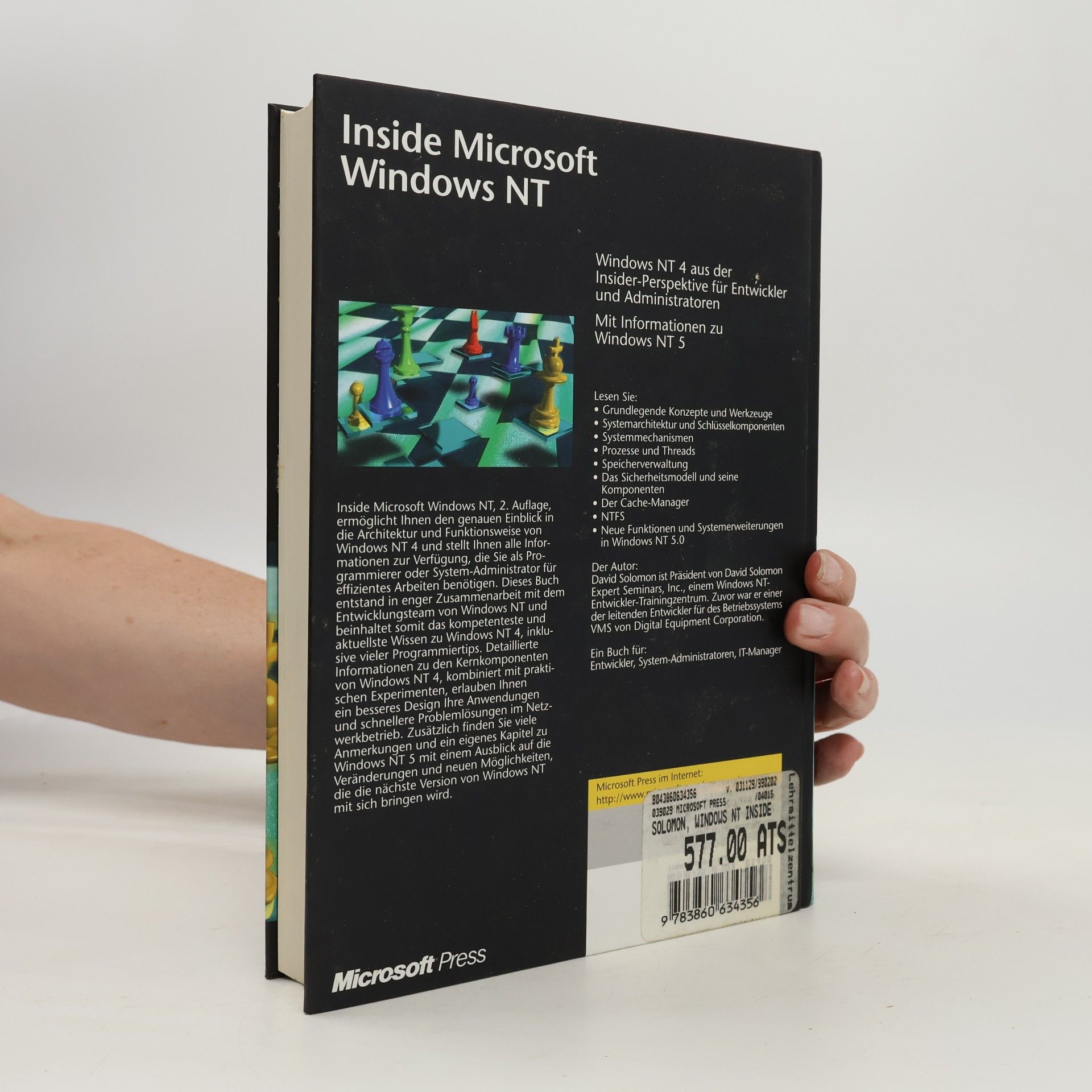 David A. Solomon Inside Microsoft Windows NT