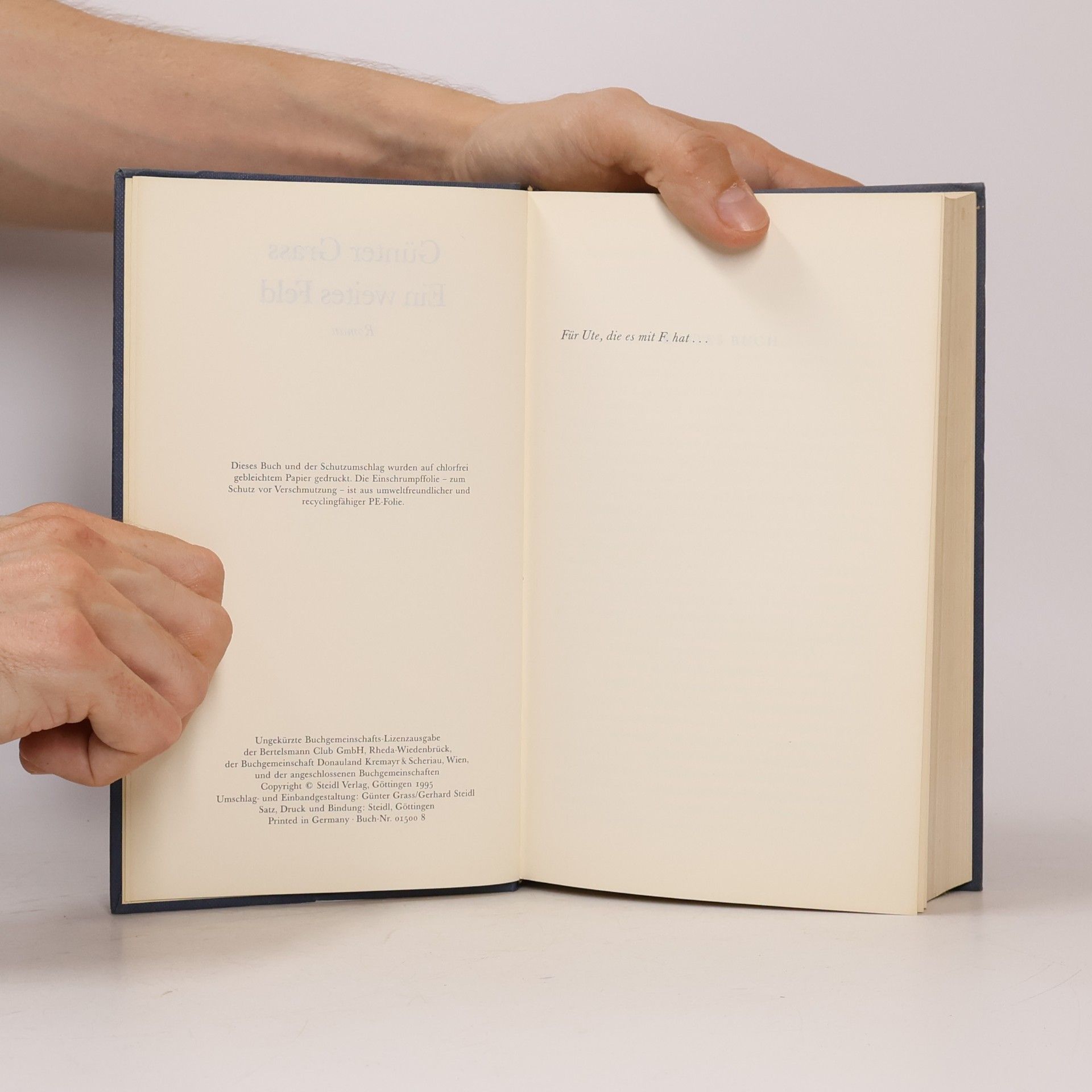 Günter Grass Ein weites Feld