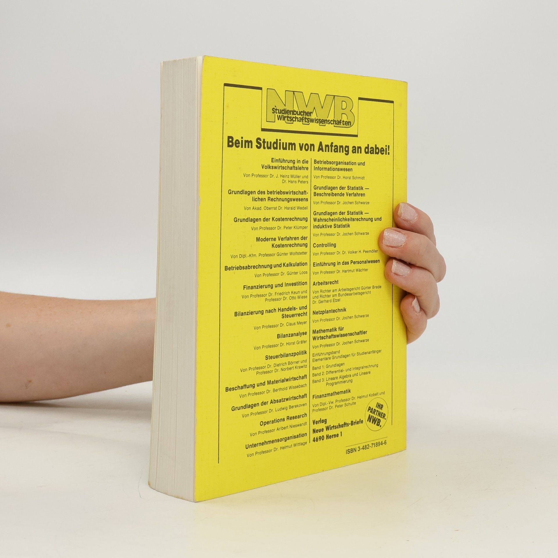Helmut Wittlage NWB-Studienbücher - Wirtschaftswissenschaften - 4: Unternehmensorganisation