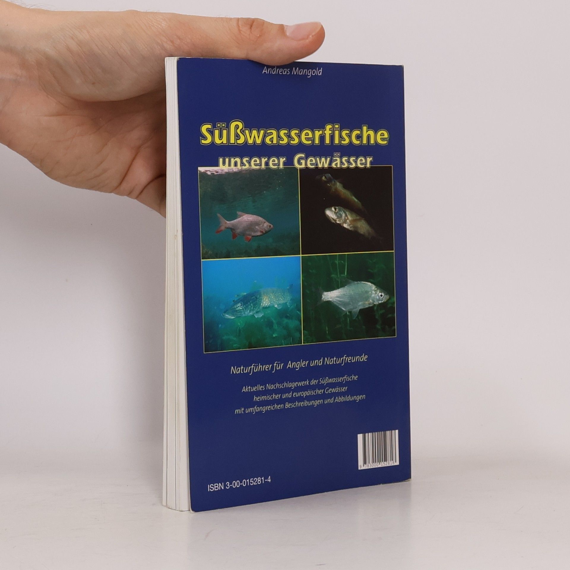Andreas Mangold Süßwasserfische unserer Gewässer
