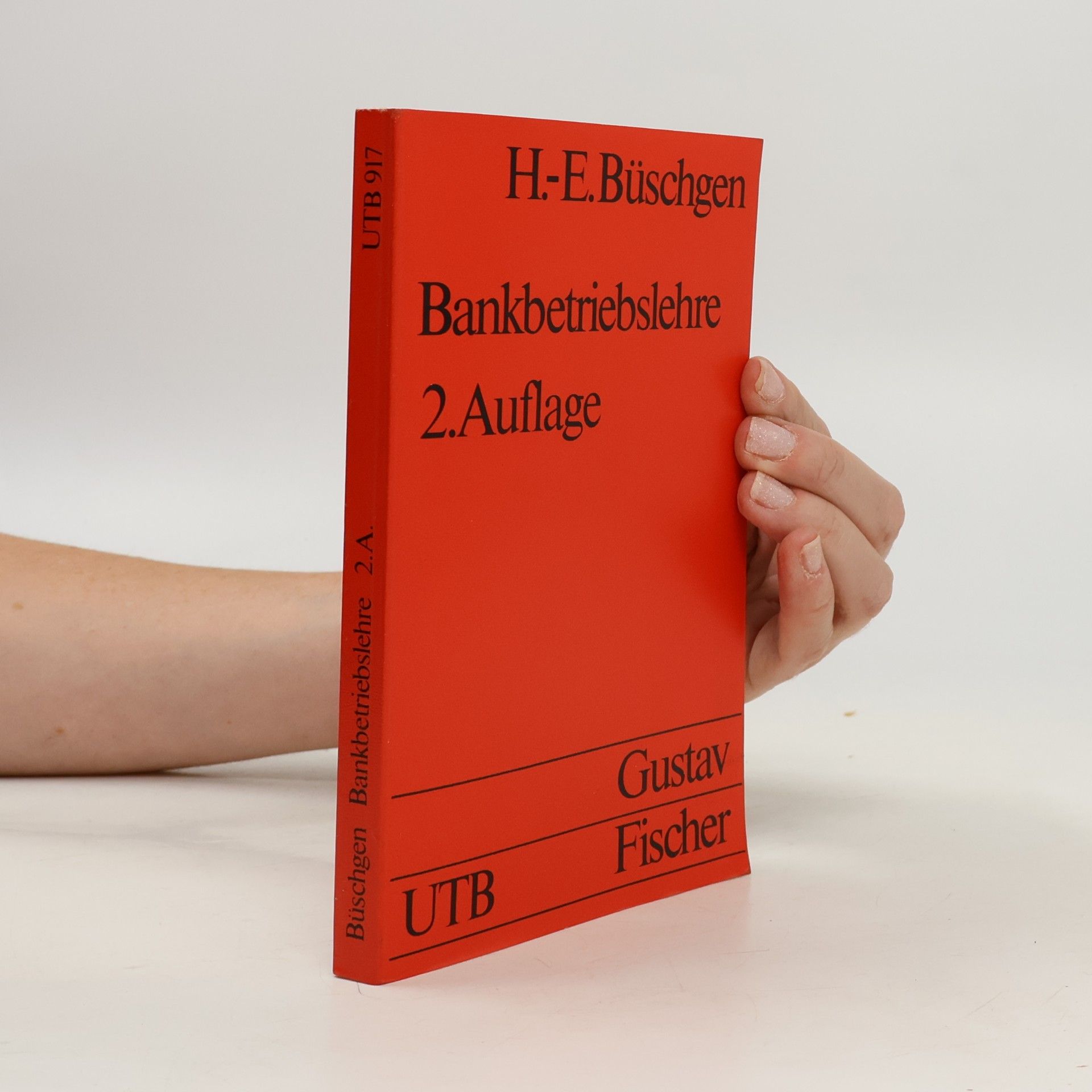 Hans Büschgen Bankbetriebslehre