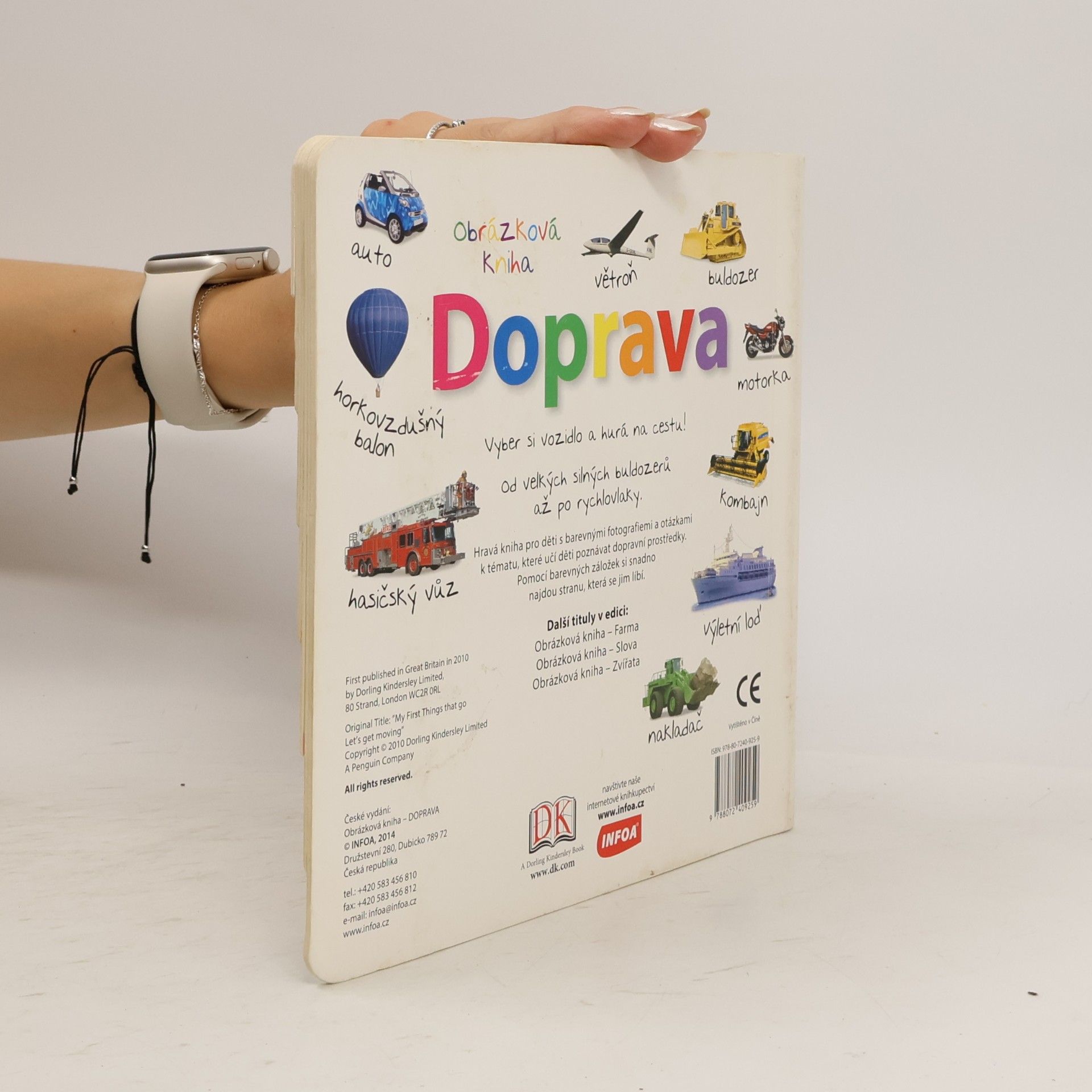 Kolektiv autorů Obrázková kniha: Doprava