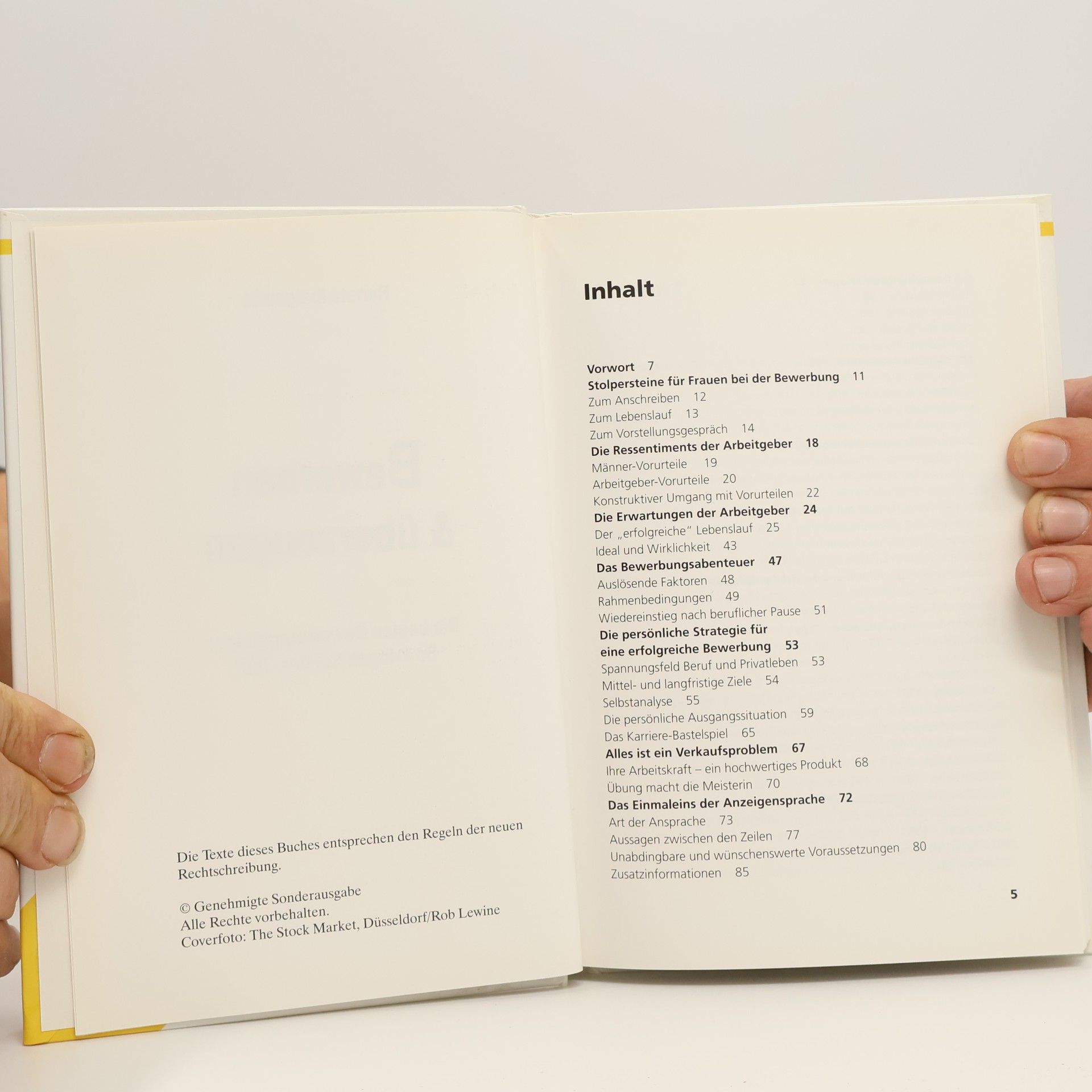 Renate Ibelgaufts Bewerben & überzeugen