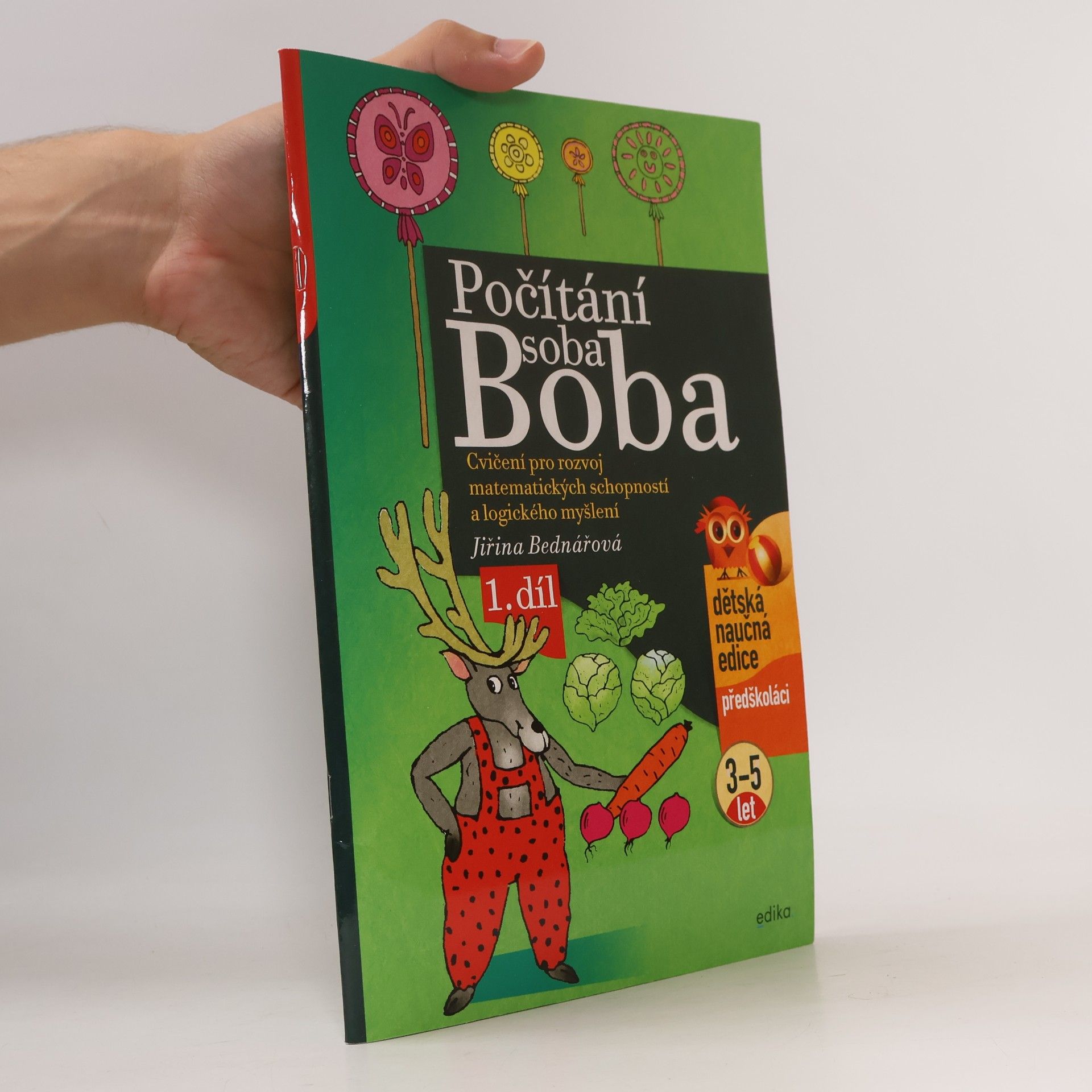 Počítání soba Boba. 1. díl, Cvičení pro rozvoj matematických schopností a logického myšlení pro děti od 3 do 5 let