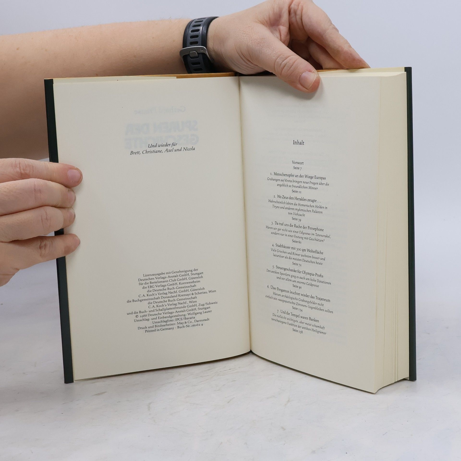 Gerhard Prause Spuren der Geschichte