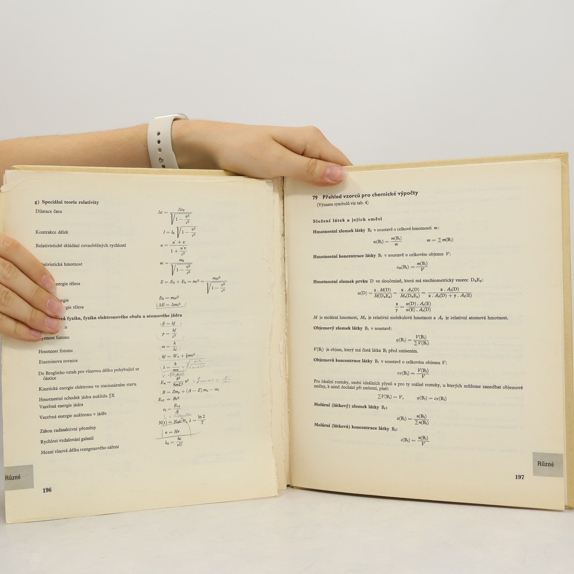 Autores varios Matematické, fyzikální a chemické tabulky pro střední školy