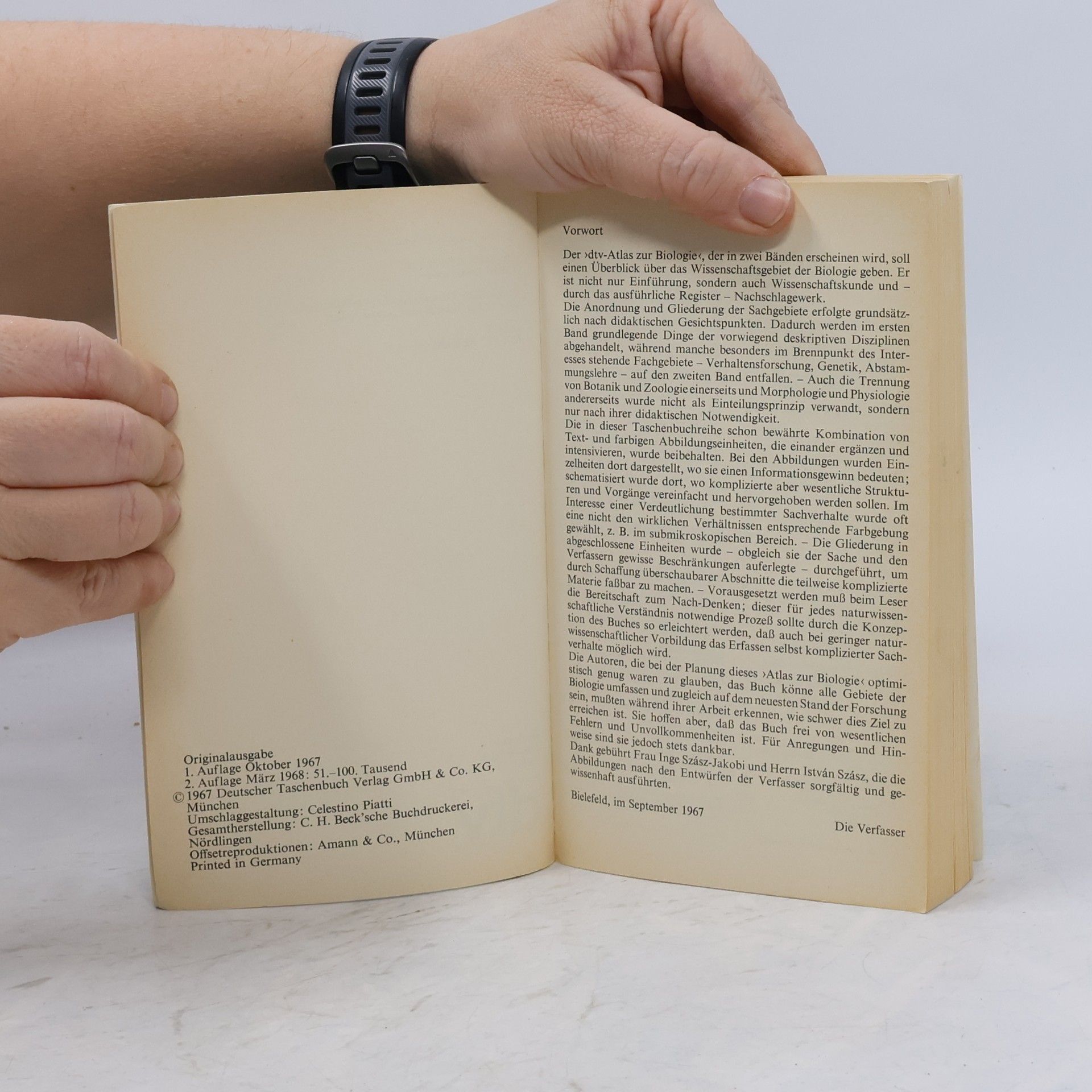 Various authors Atlas zur Biologie 1