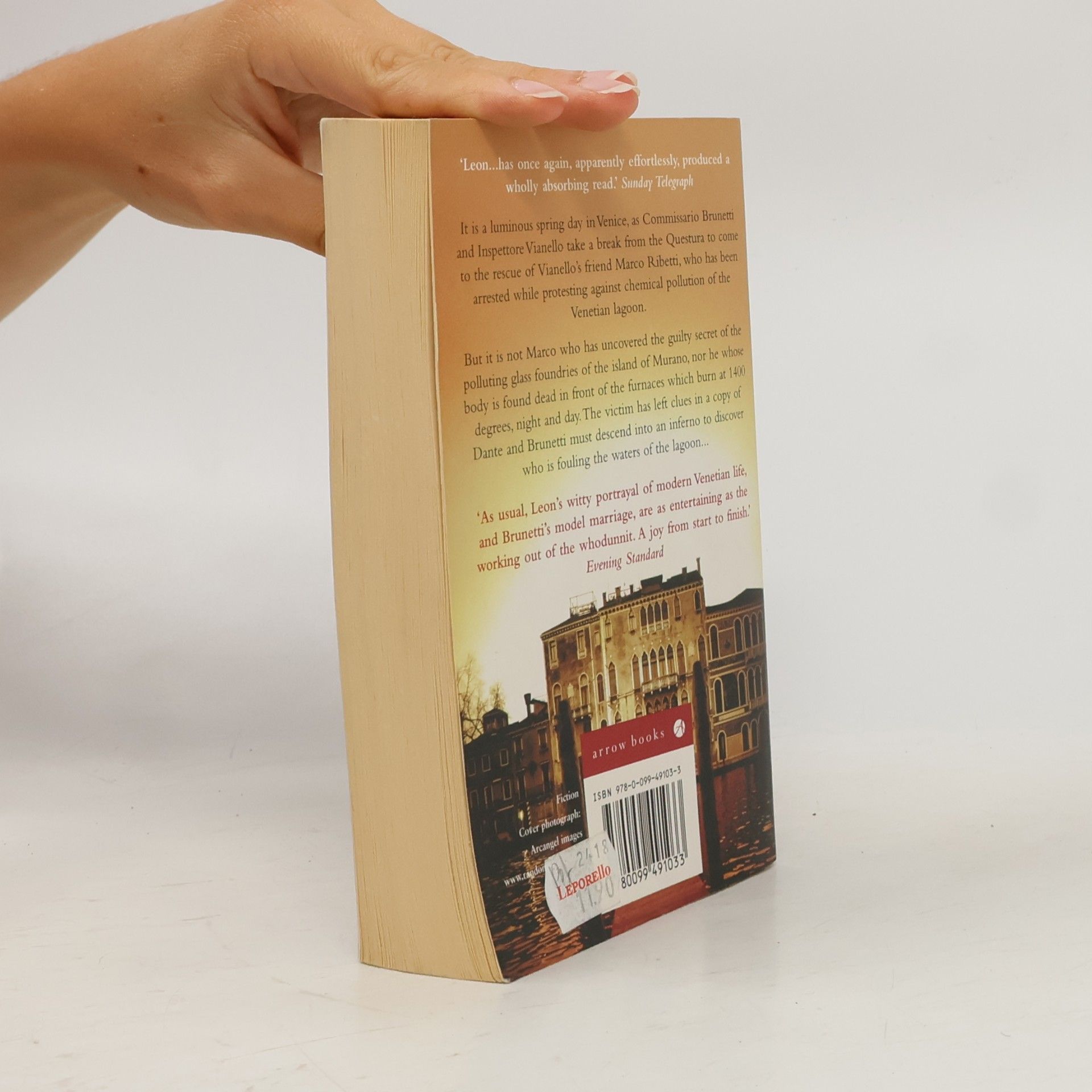Donna Leon Through a Glass, Darkly