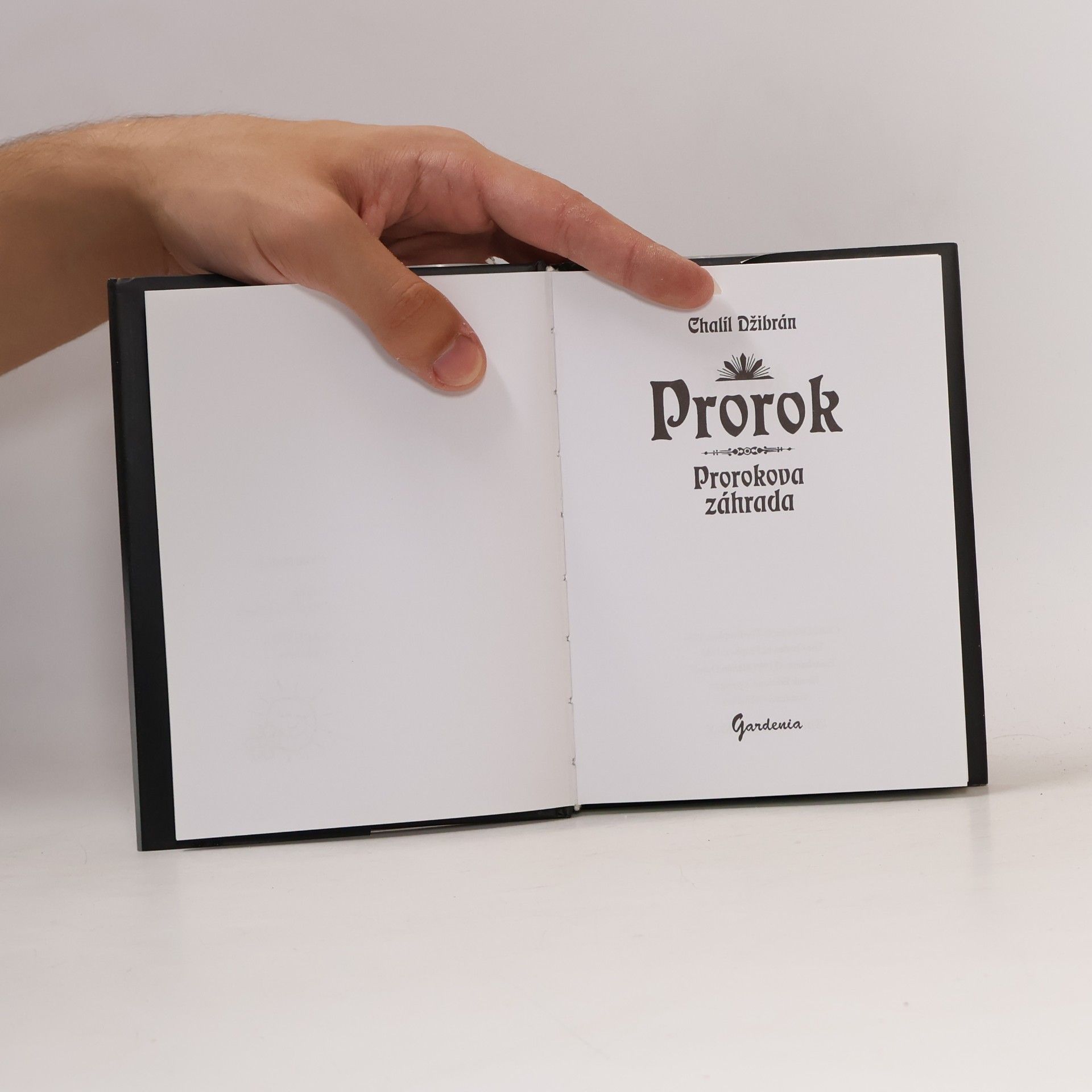 H̱alīl Ǧibrān Prorok. Prorokova záhrada