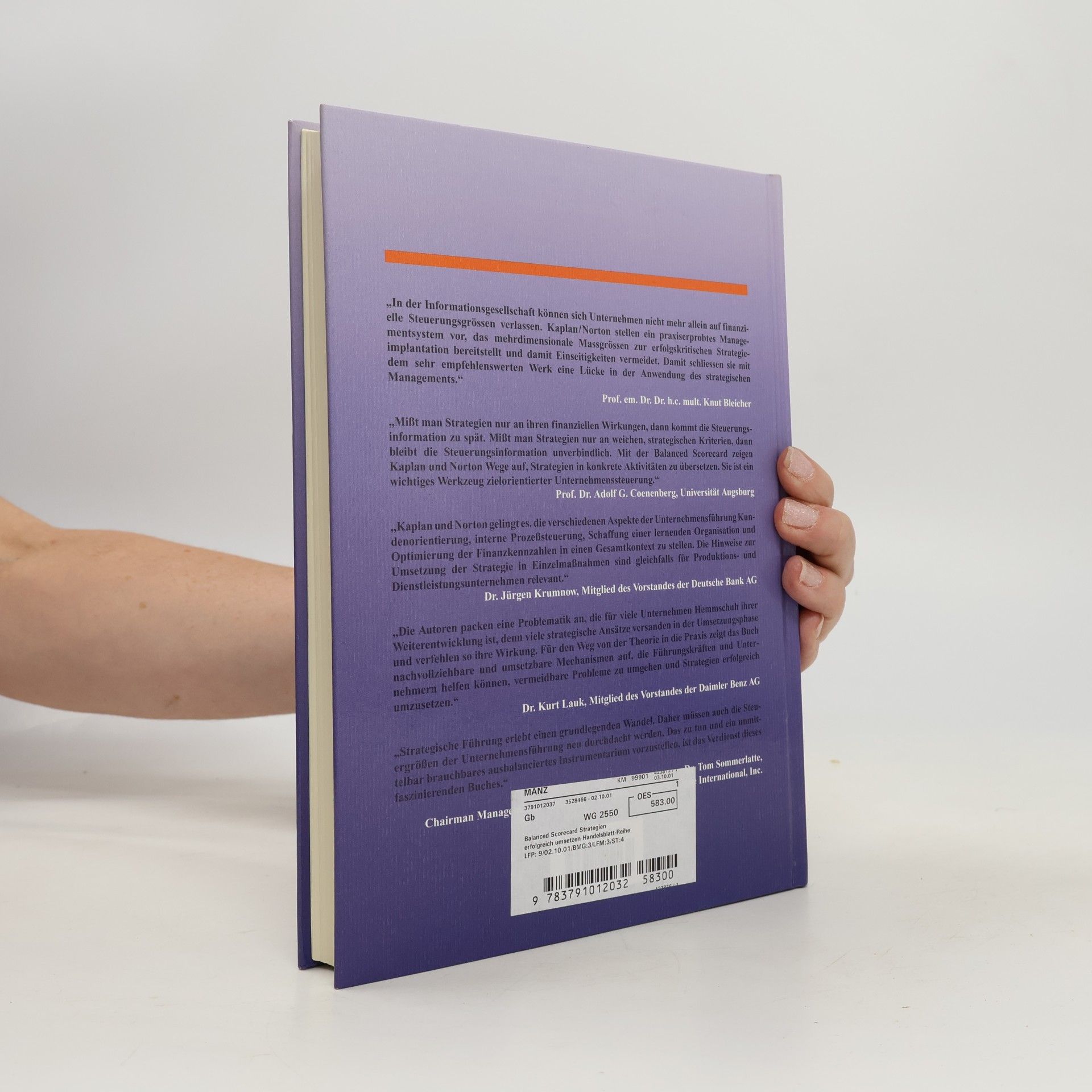 Robert S. Kaplan Balanced scorecard