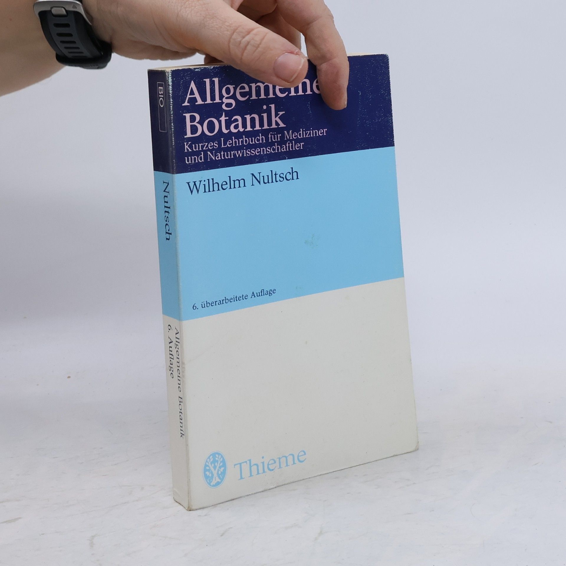 Wilhelm Nultsch Allgemeine Botanik