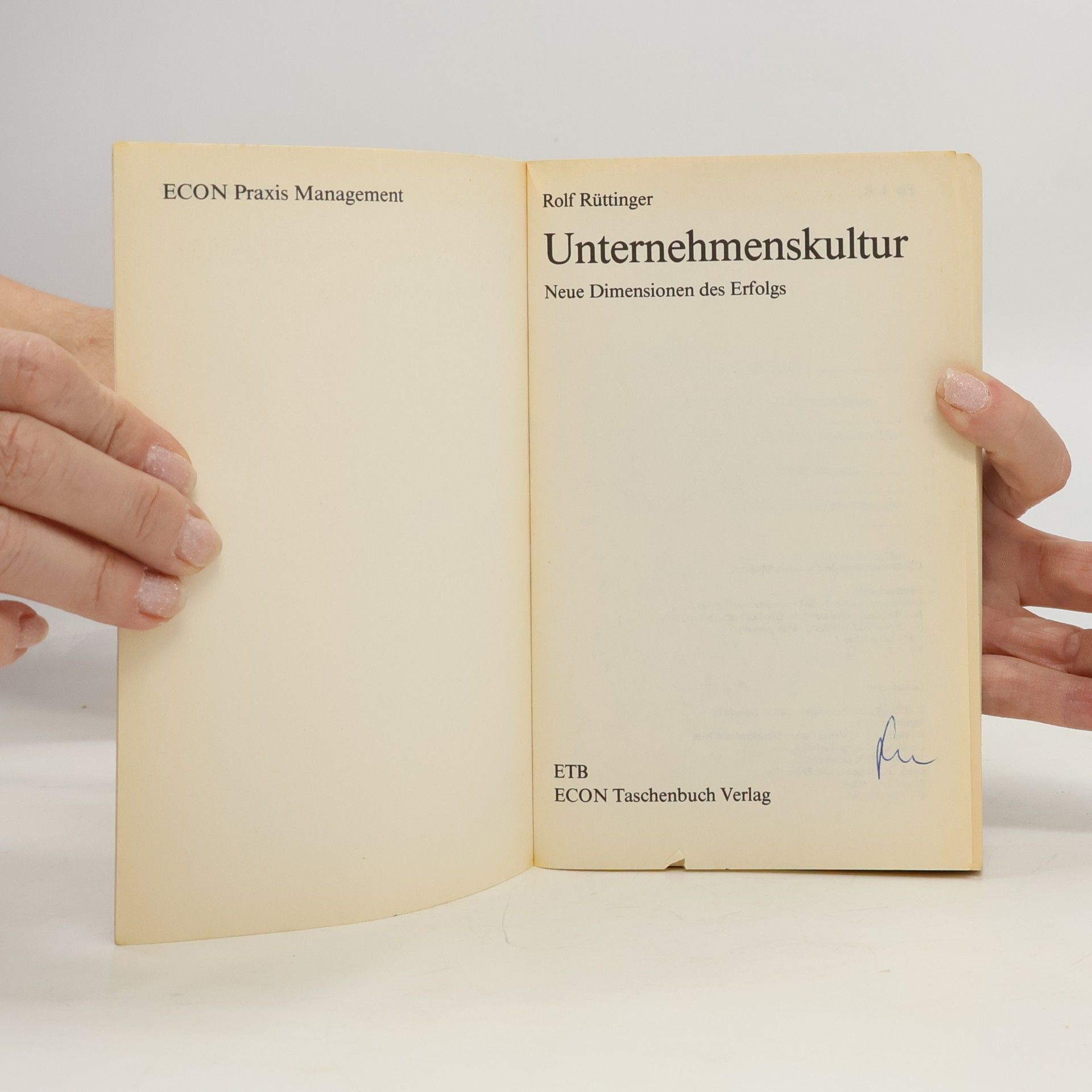 Rolf Rüttinger Unternehmenskultur