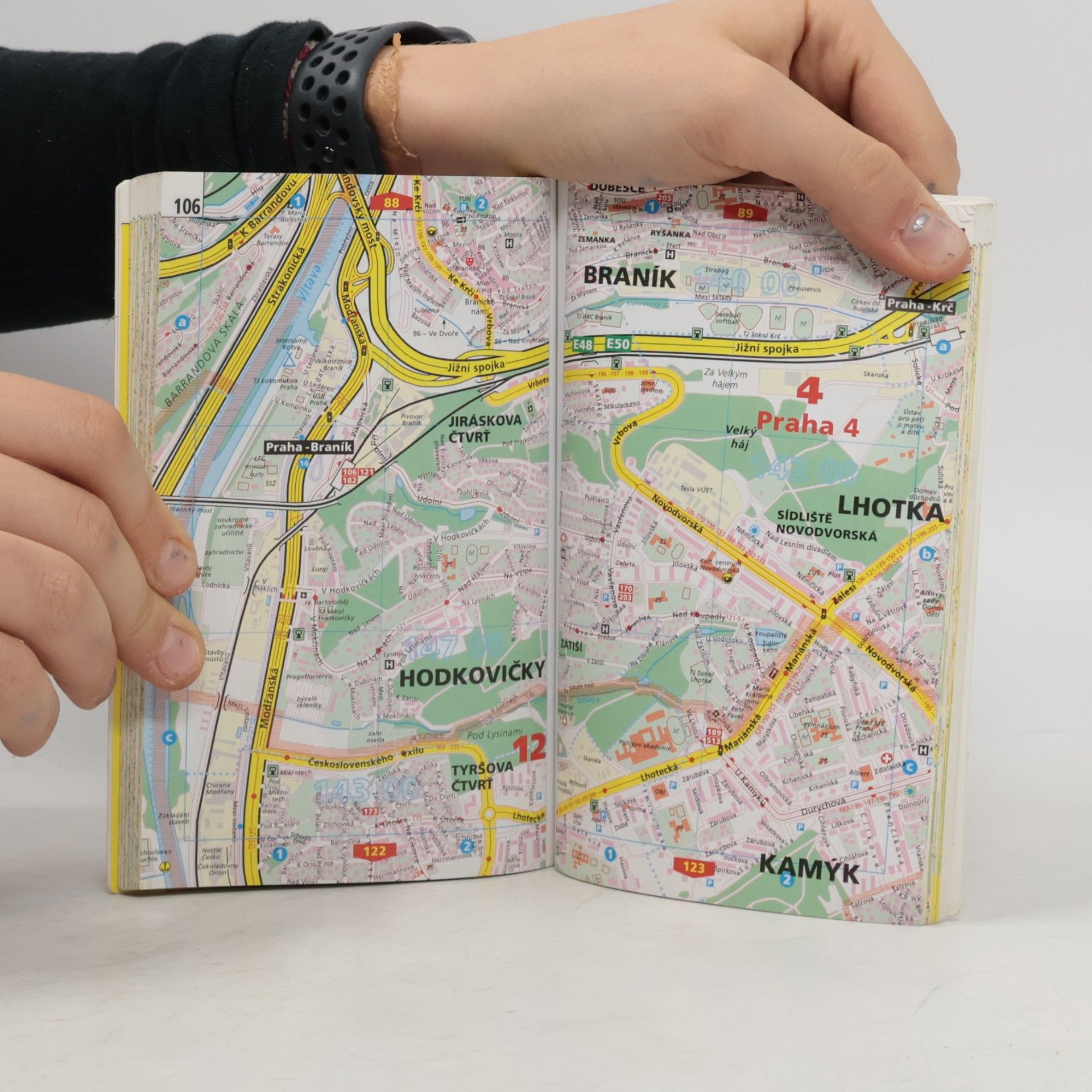 Kolektiv autorů Kompletní mapa Prahy. 1 : 20 000