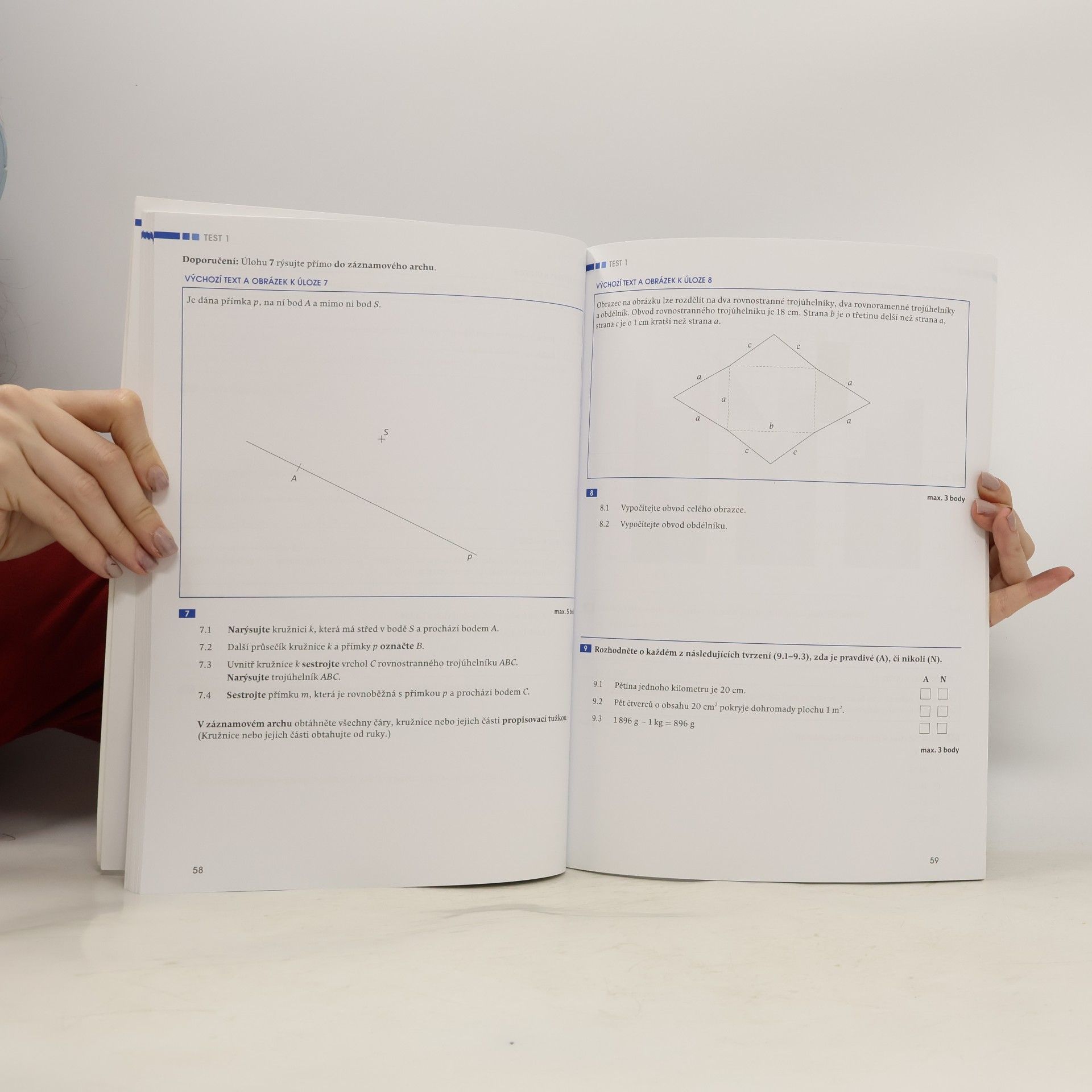 Hana Kuřítková K přijímačkám s nadhledem : příprava na jednotné přijímací zkoušky : matematika, 5. ročník