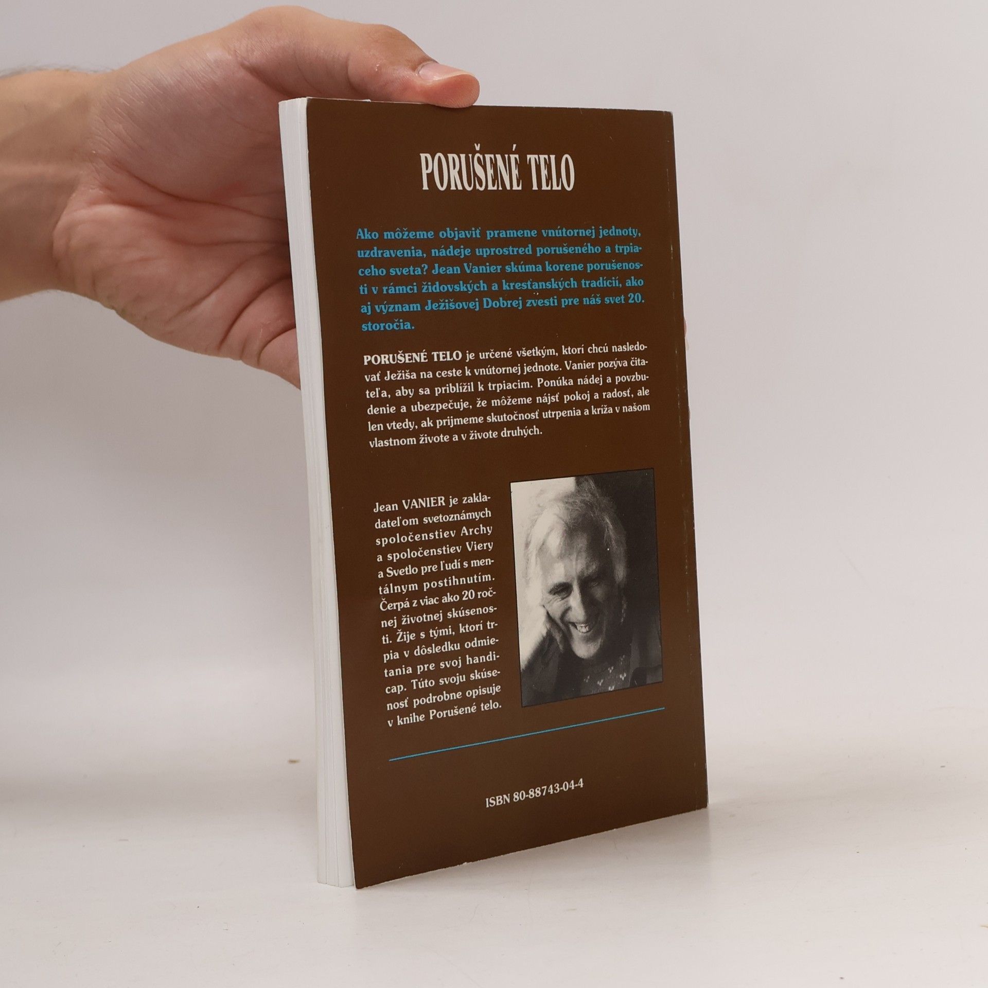 Jean Vanier Porušené telo