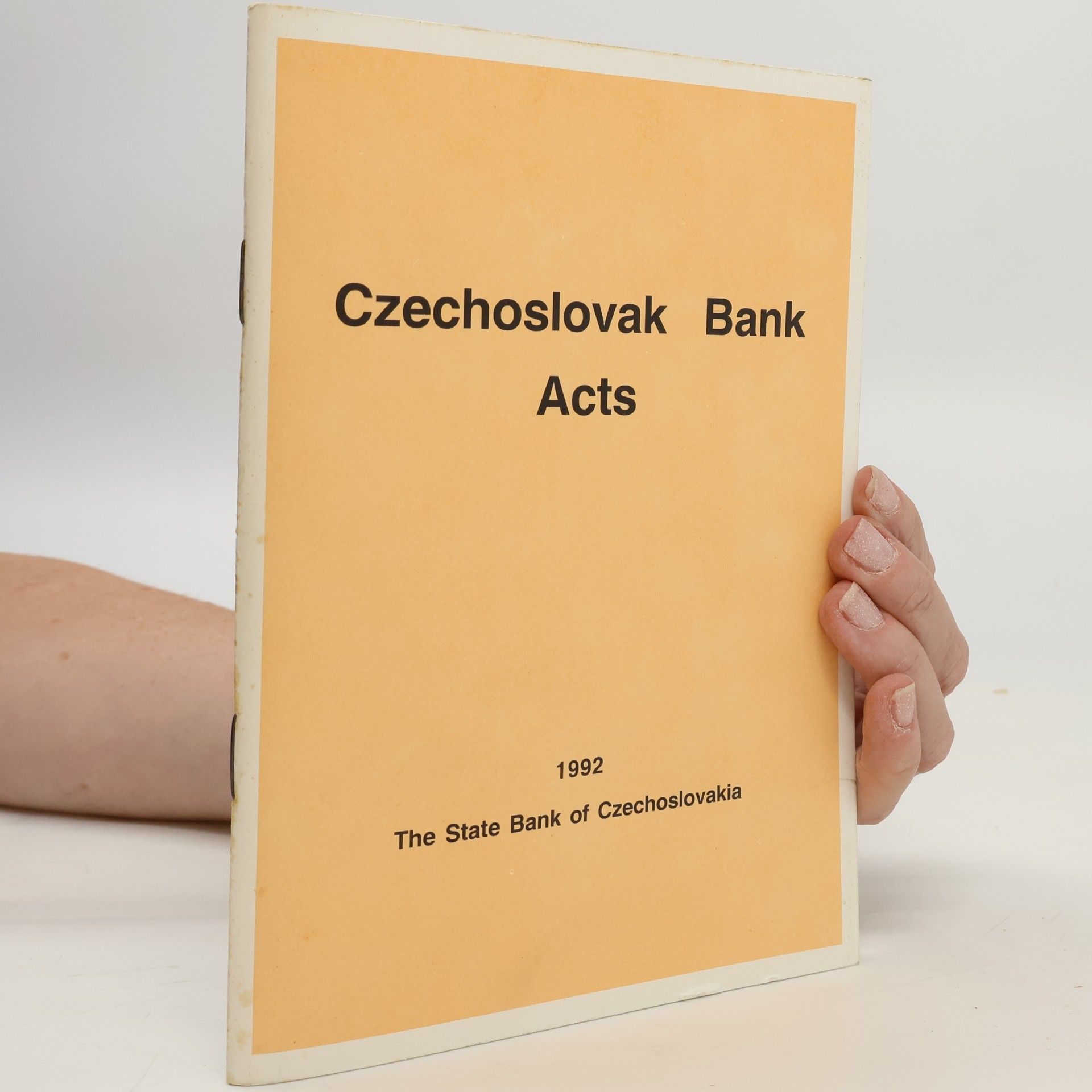 Various authors Czechoslovak Bank Acts