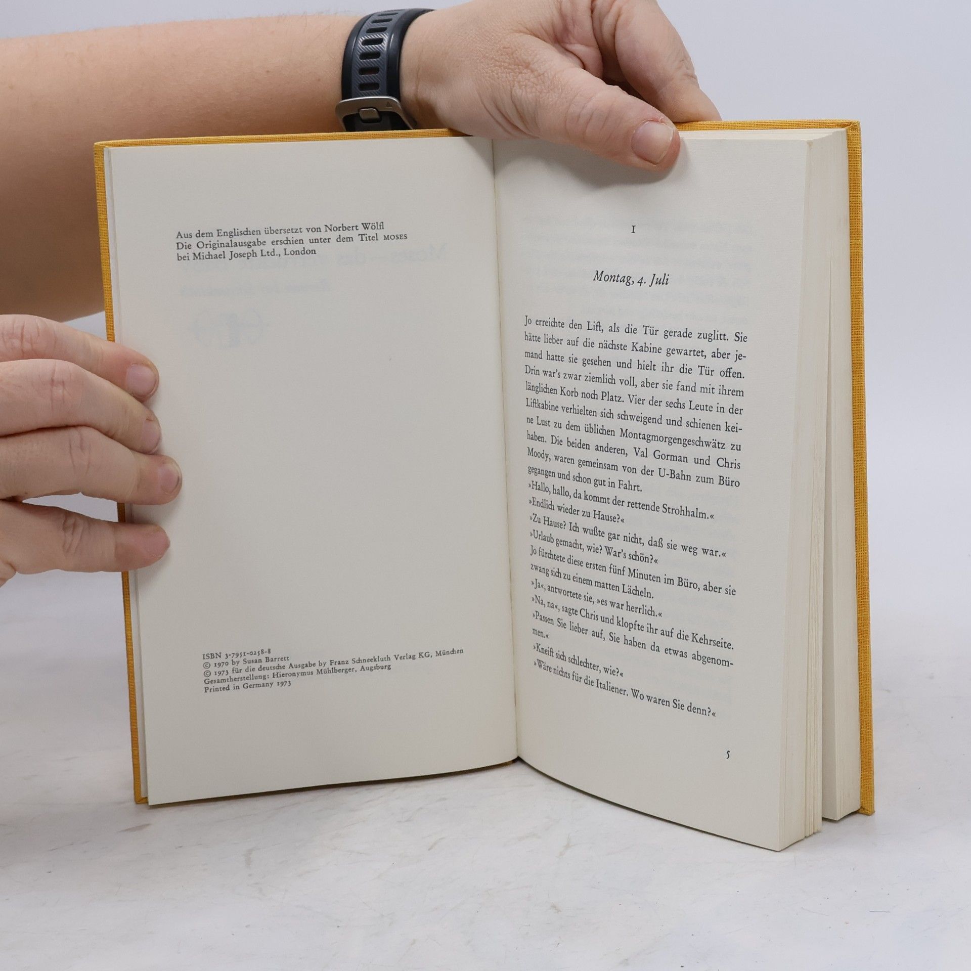 Susan Barrett Moses, das verrückte Baby