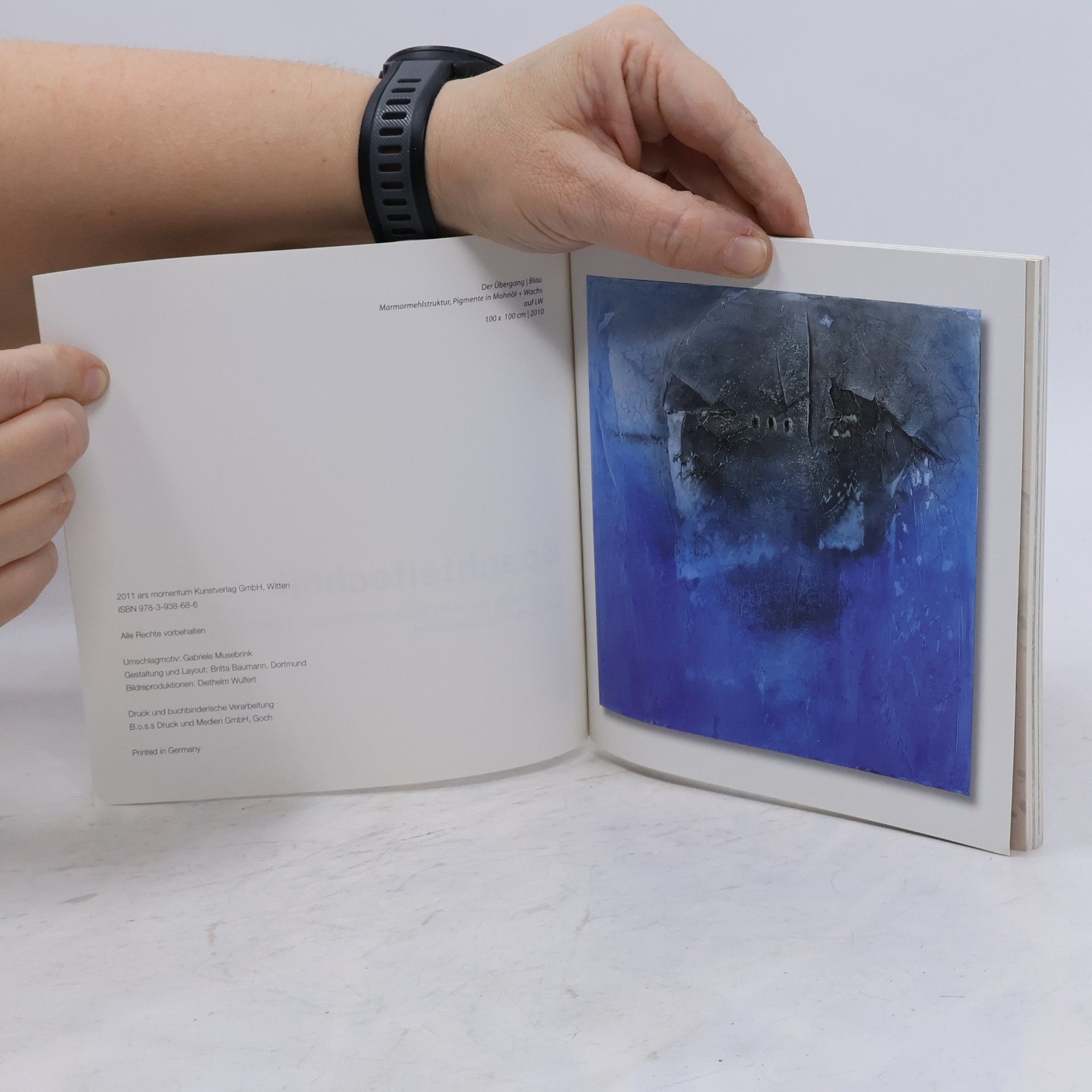 Gabriele Musebrink Spachteltechnik. Ein Auszug aus dem Buch „Aufladung – Entladung“