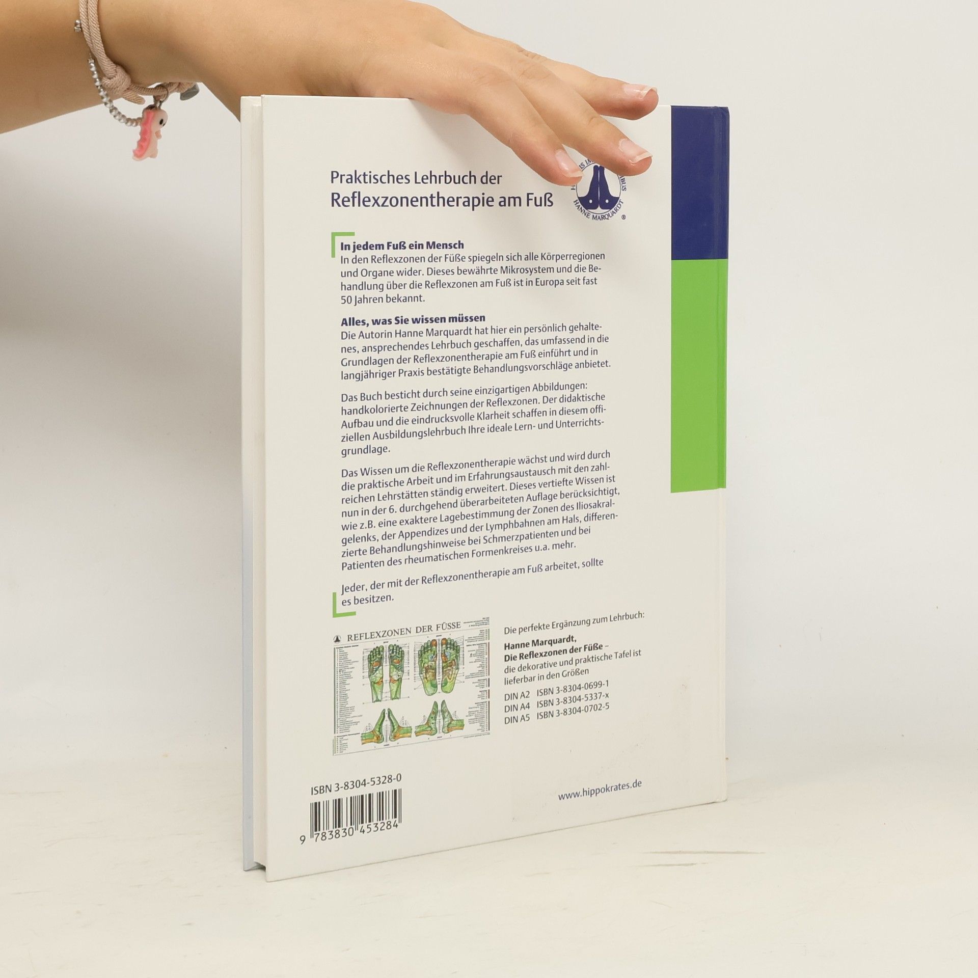 Hanne Marquardt Praktisches Lehrbuch der Reflexzonentherapie am Fuß