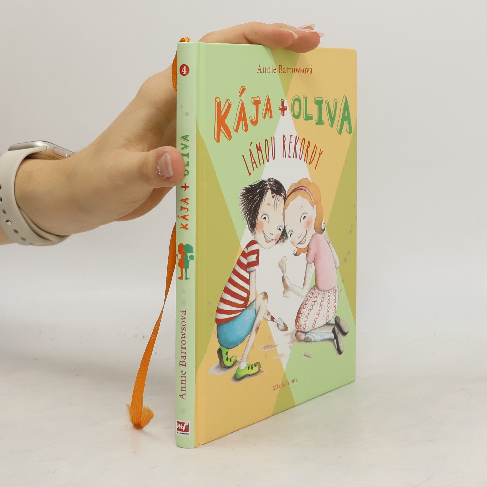 Annie Barrows Kája + Oliva lámou rekordy