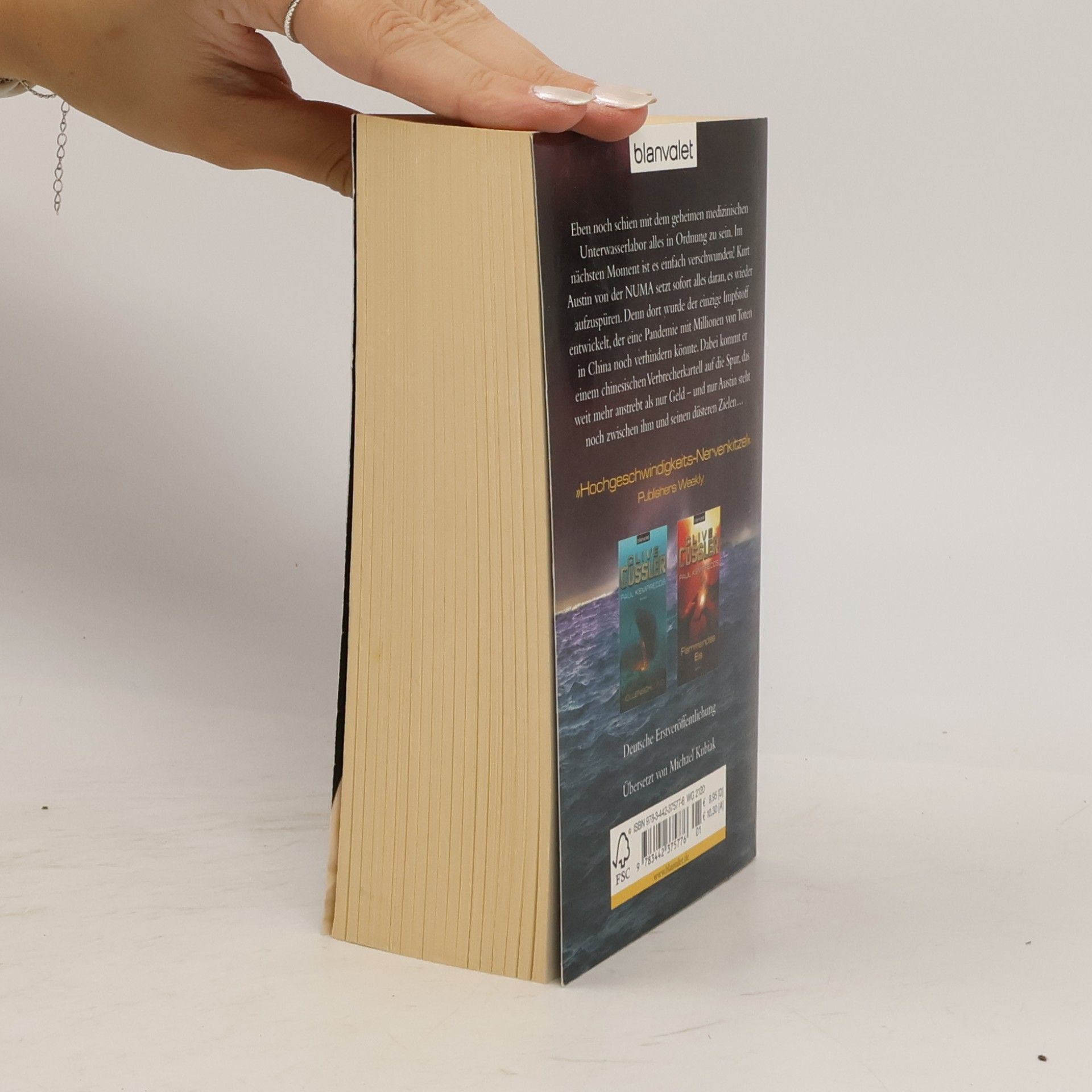 Clive Cussler Eiskalte Brandung
