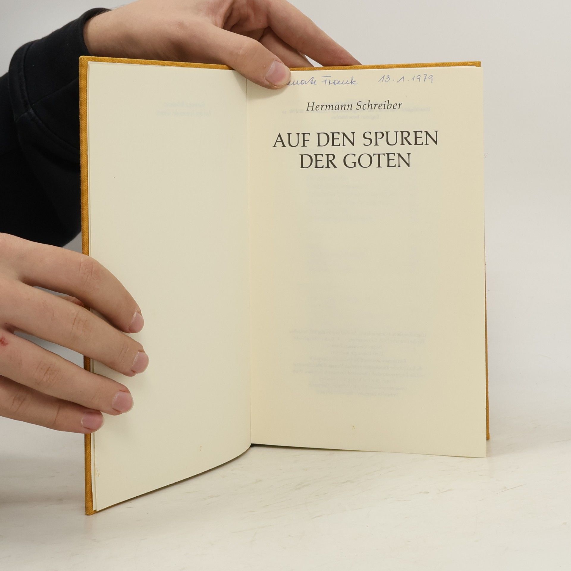 Hermann Schreiber Auf den Spuren der Goten