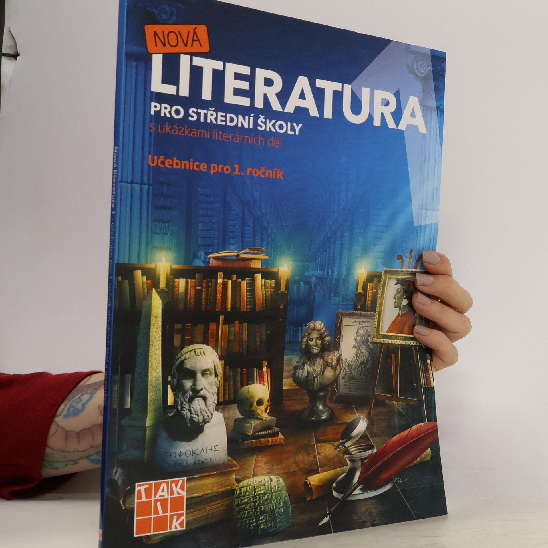 Kolektiv autorů Nová literatura pro střední školy s ukázkami literárních děl. Učebnice pro 1. ročník