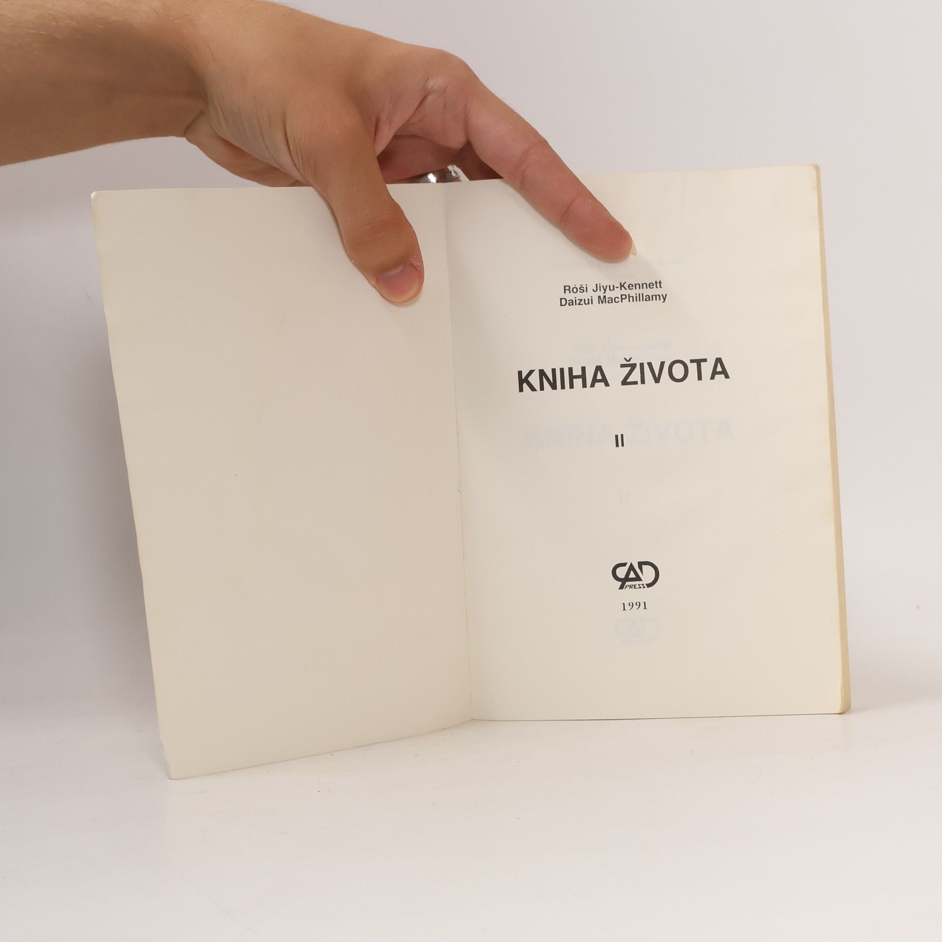 Daizui MacPhillamy Kniha života I