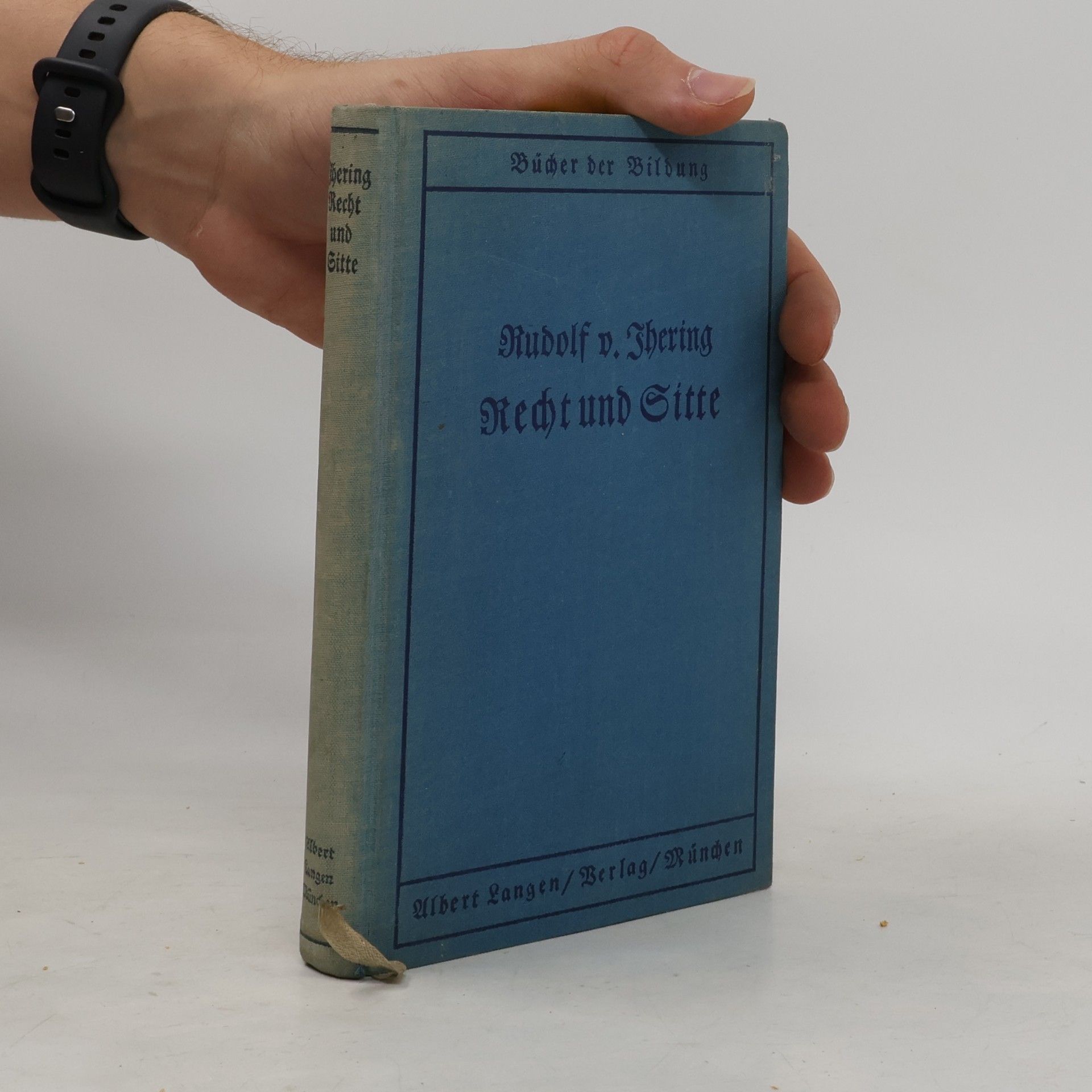 Rudolf von Jhering Recht und Sitte