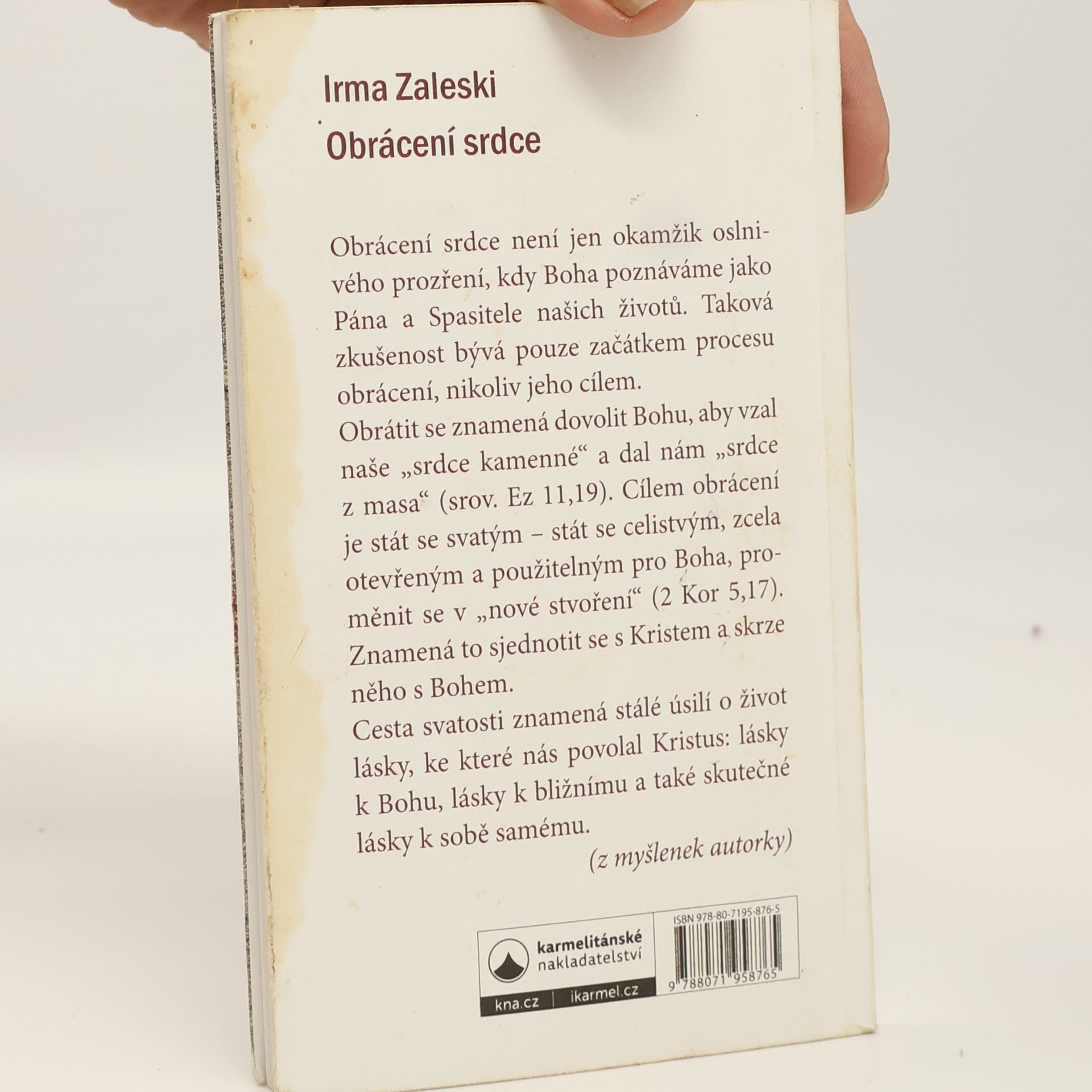 Irma Zaleski Obrácení srdce