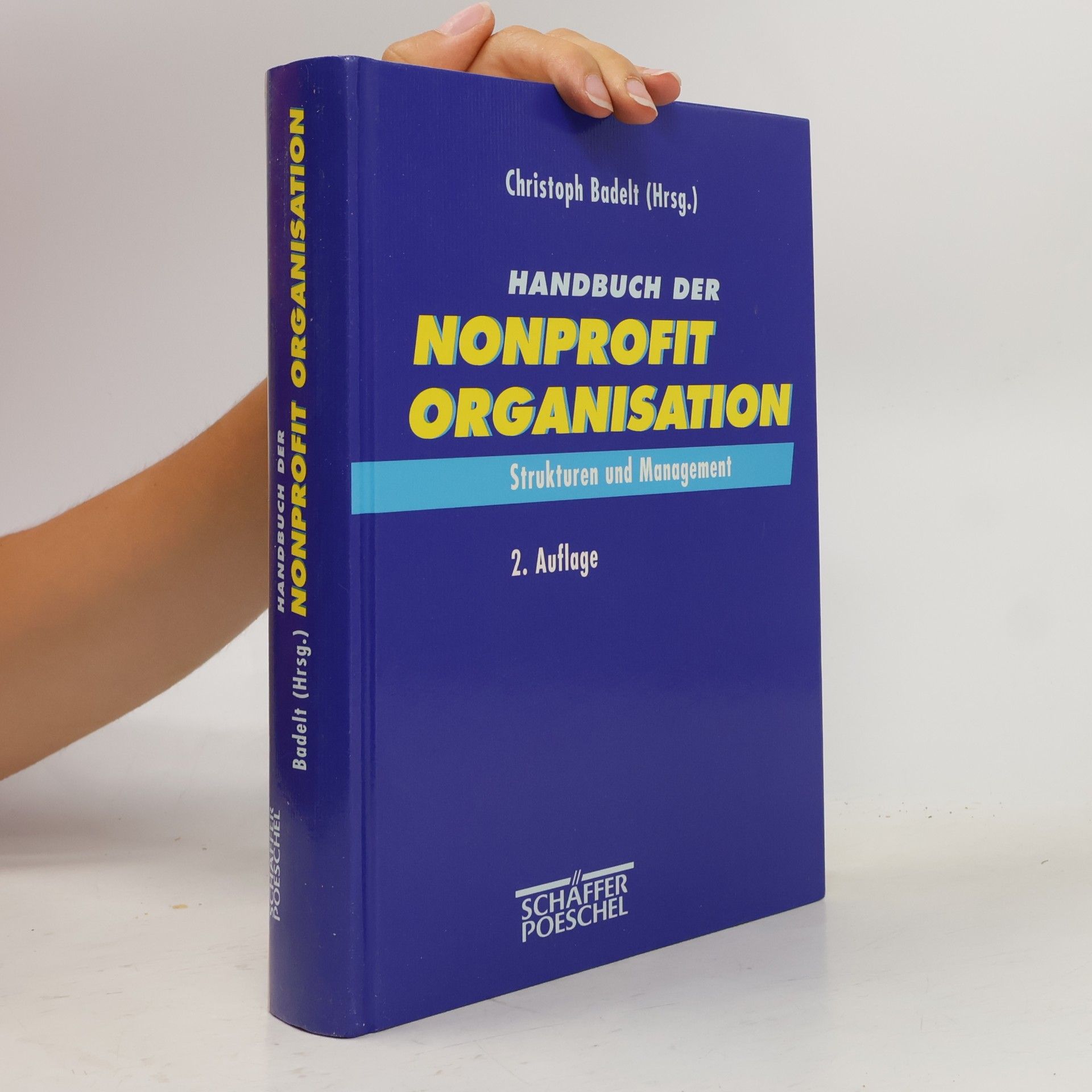 Christoph Badelt Handbuch der Nonprofit-Organisation