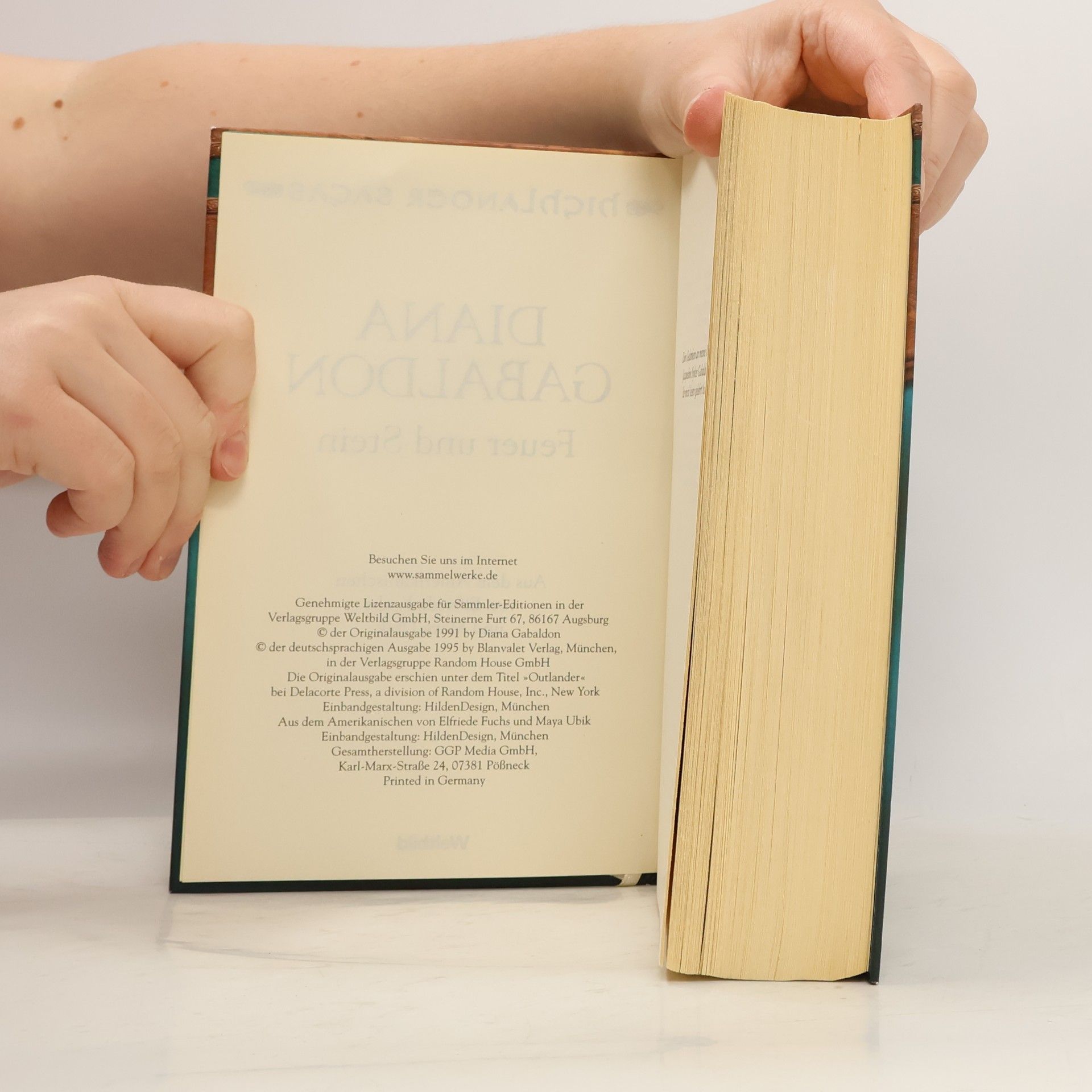 Diana Gabaldon Feuer und Stein