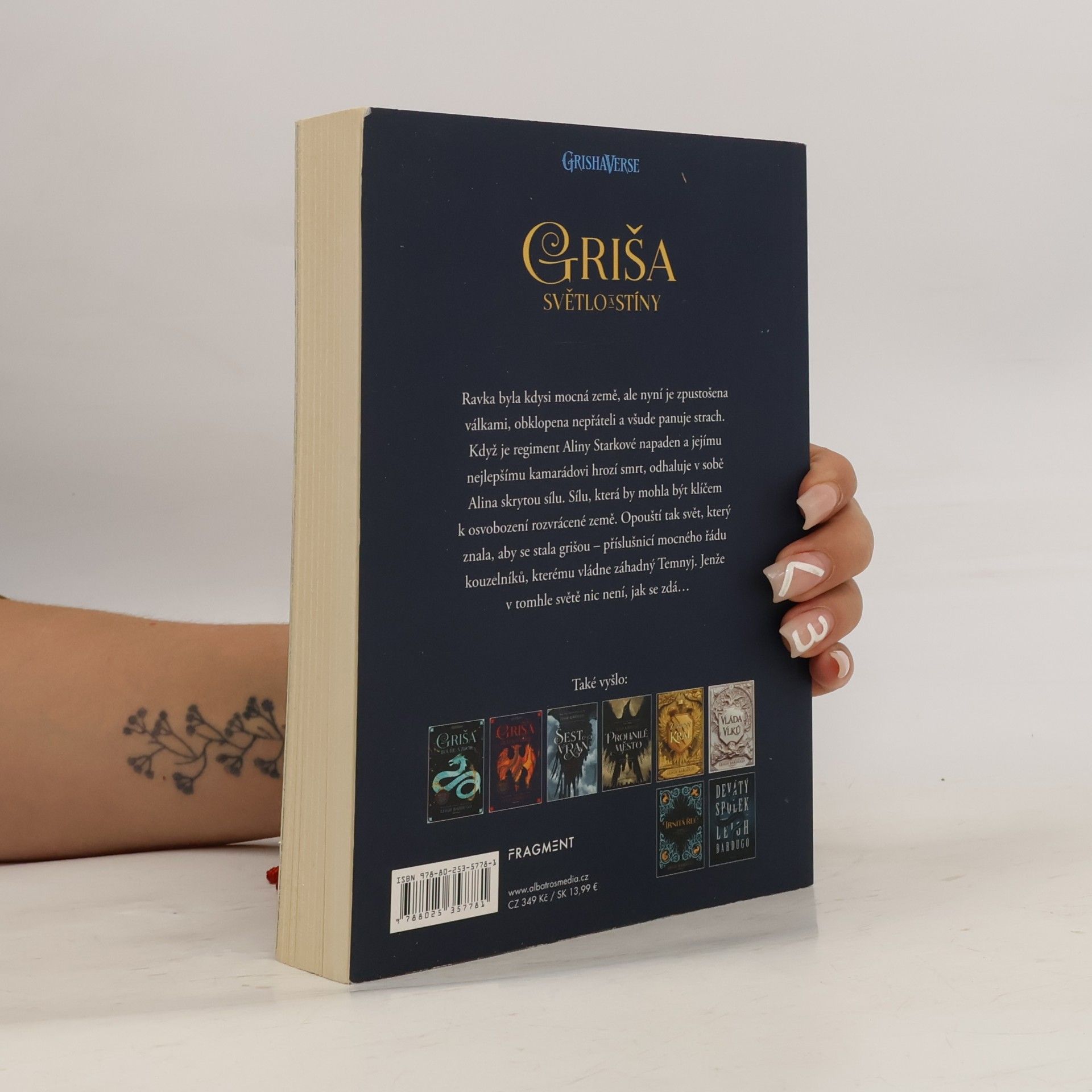 Leigh Bardugo Griša. Světlo a stíny