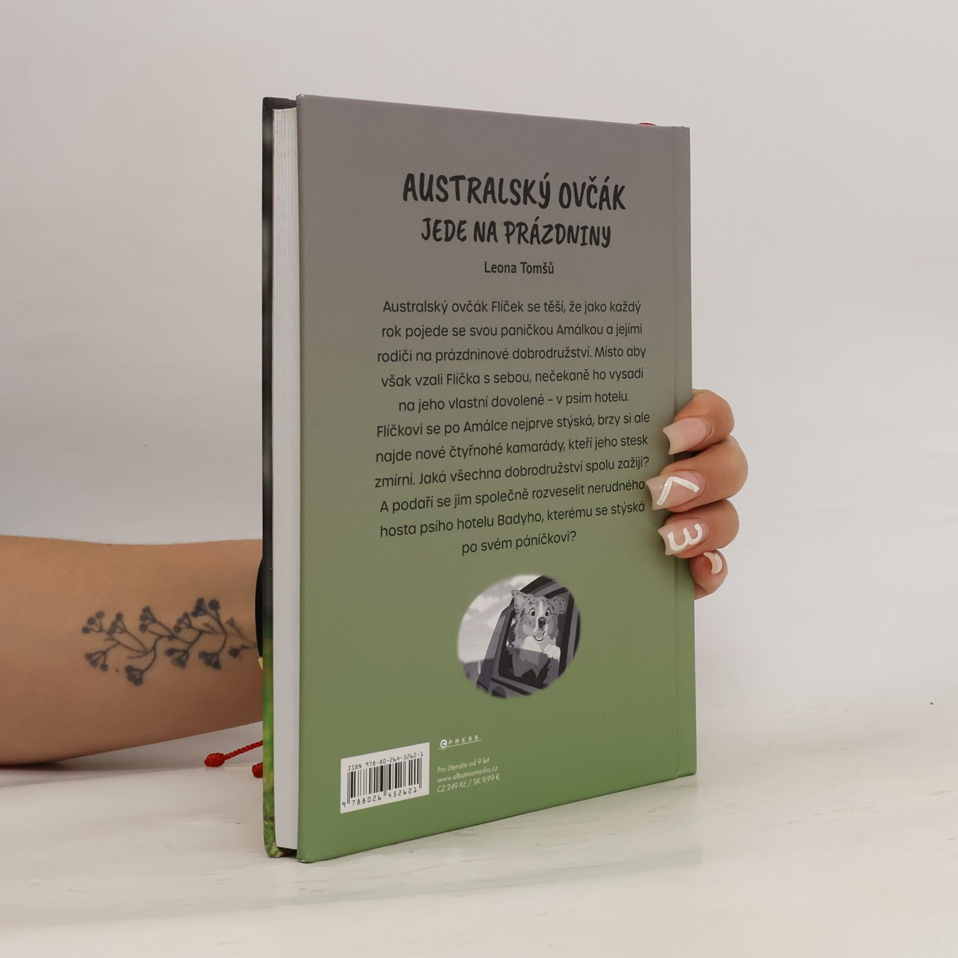 Leona Tomšů Australský ovčák jede na prázdniny