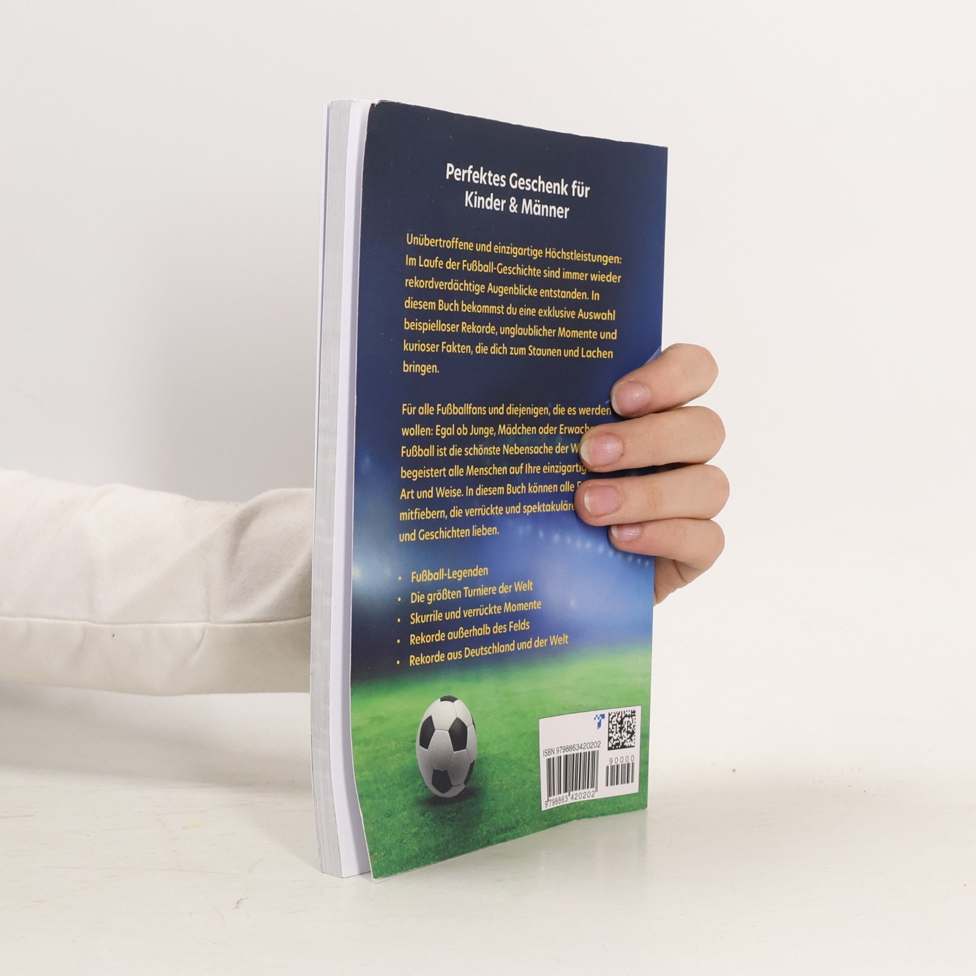 Andreas Sommer Die 222 größten Fußballrekorde der Welt. Das Fußballbuch mit unglaublichen Geheimnissen, spannenden Fakten & einzigartigen Wissen für echte Fans inkl. Quiz | Perfektes Geschenk für Kinder & Männer