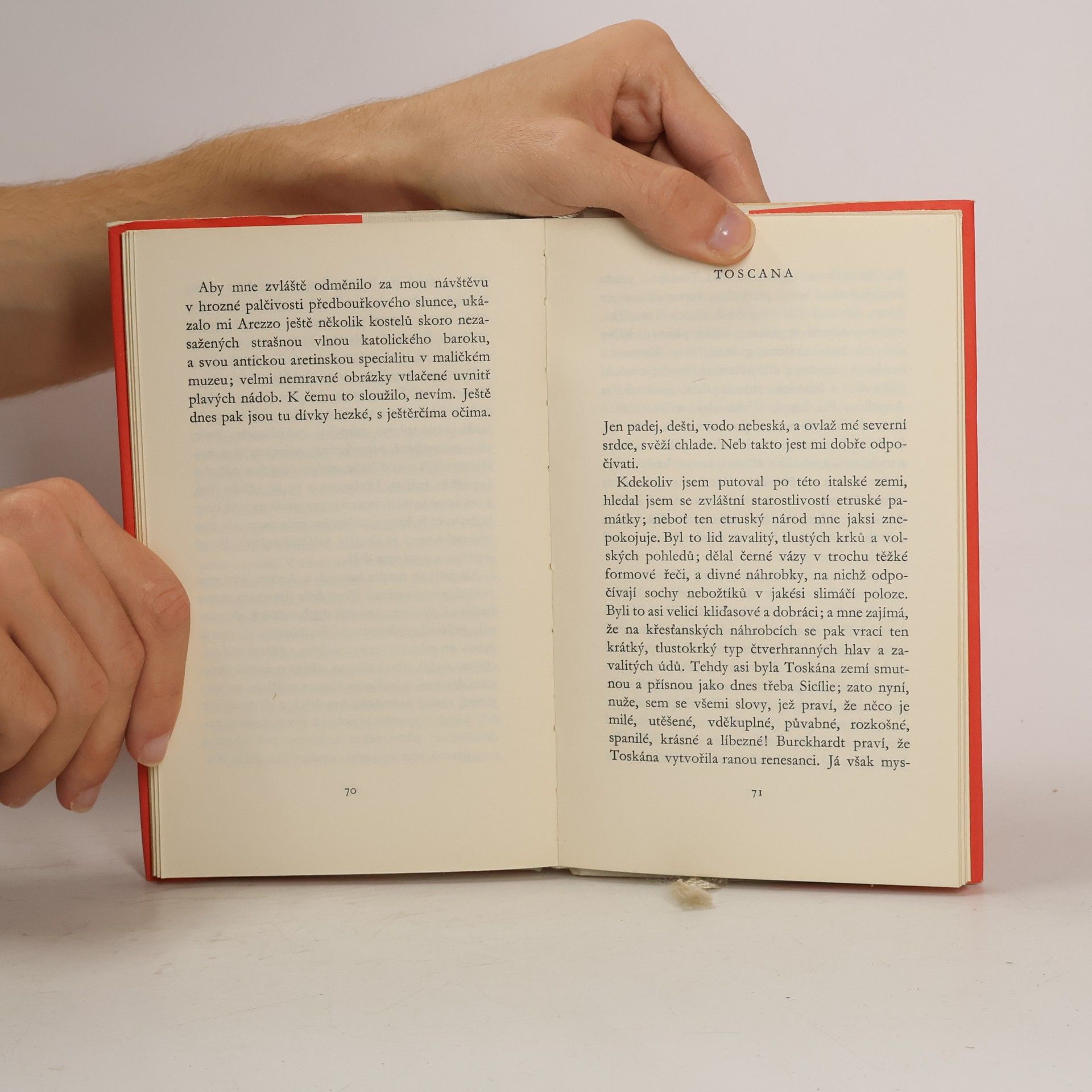 Karel Čapek Italské listy