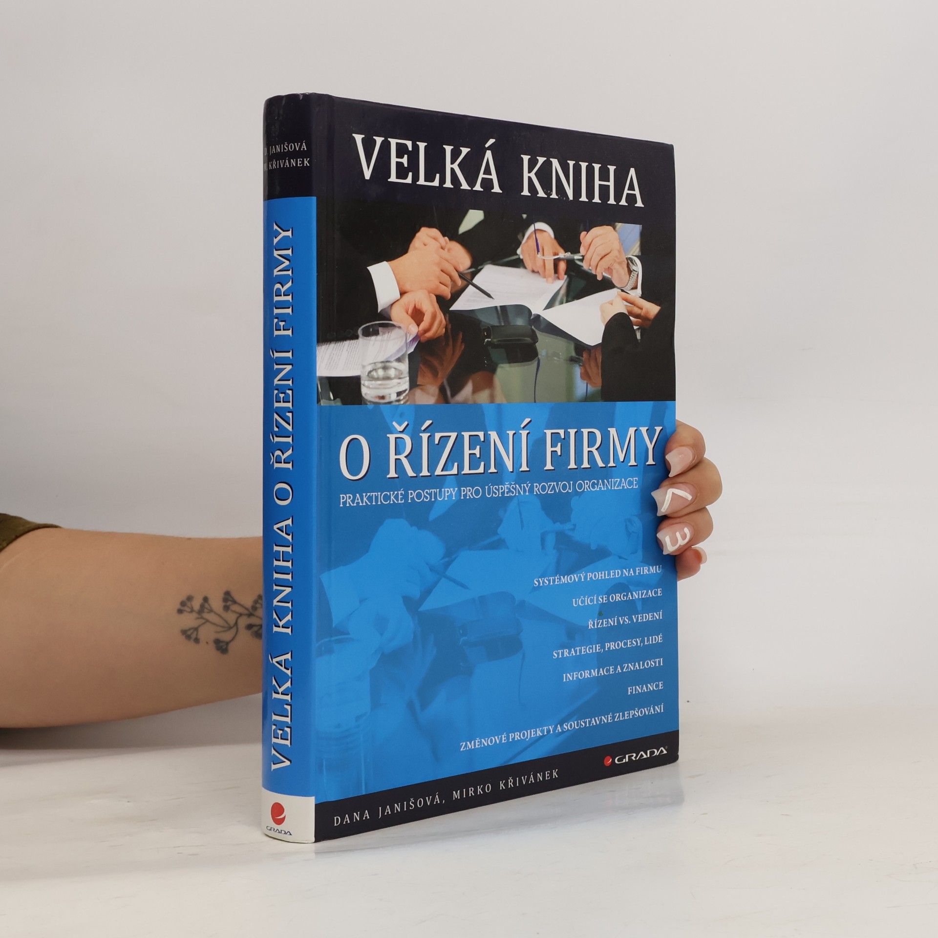Dana Janišová Velká kniha o řízení firmy