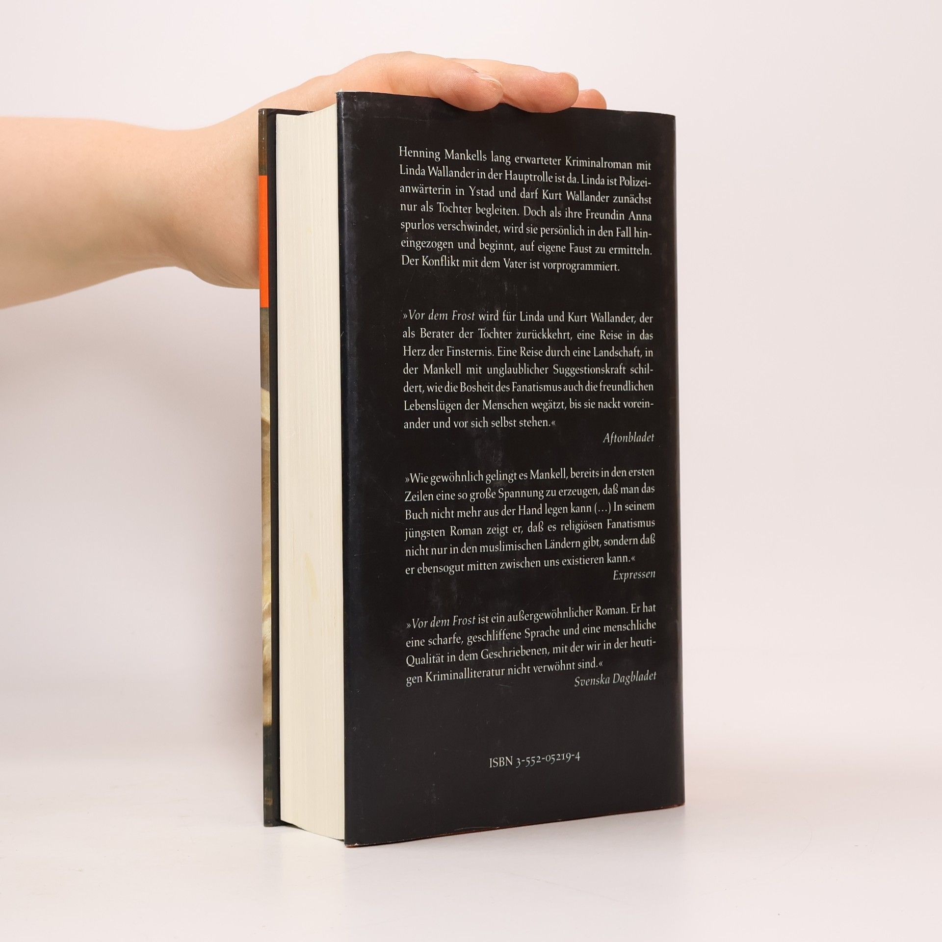 Henning Mankell Vor dem Frost