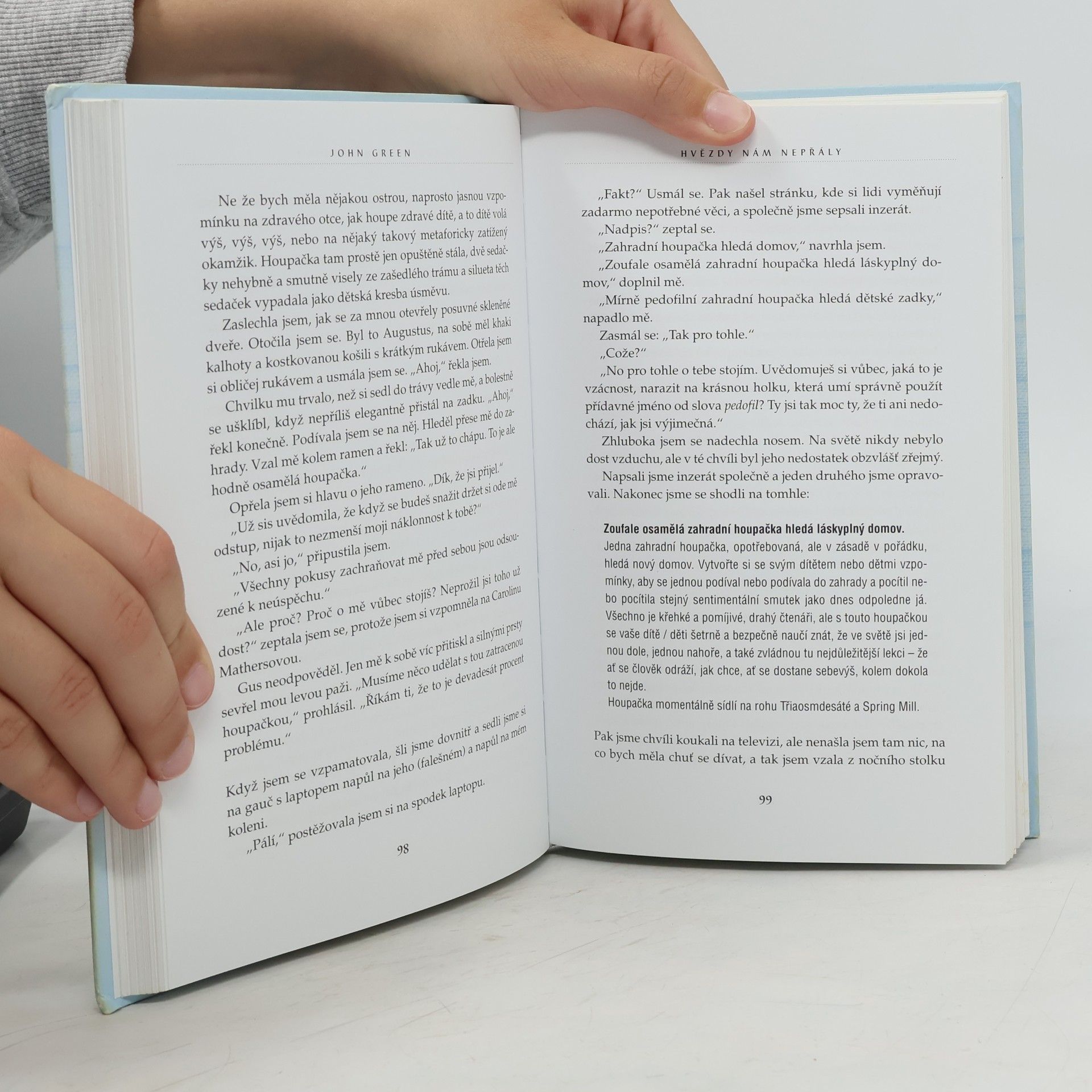 John Green Hvězdy nám nepřály