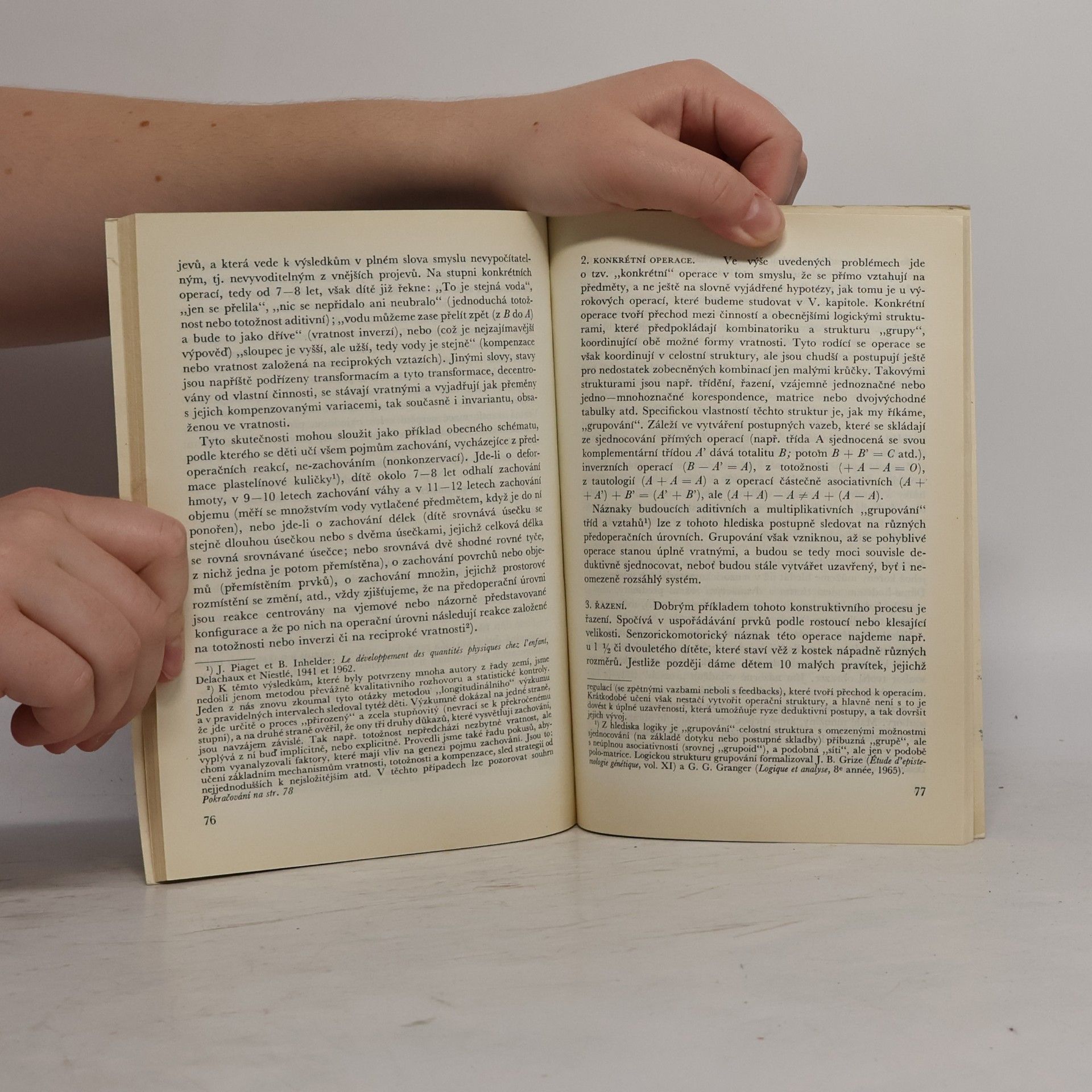 Jean Piaget Psychologie dítěte