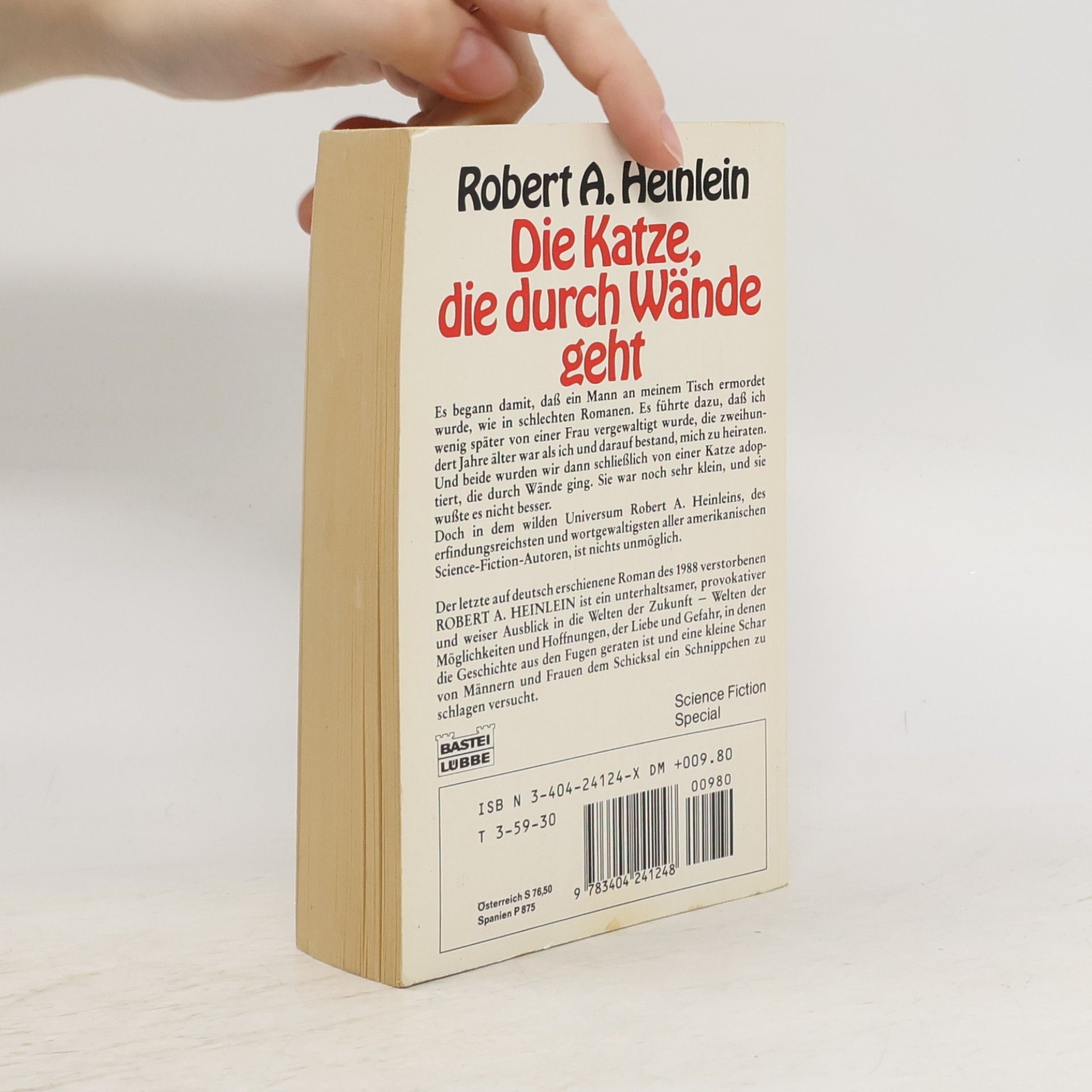 Robert A. Heinlein Die Katze, die durch Wände geht