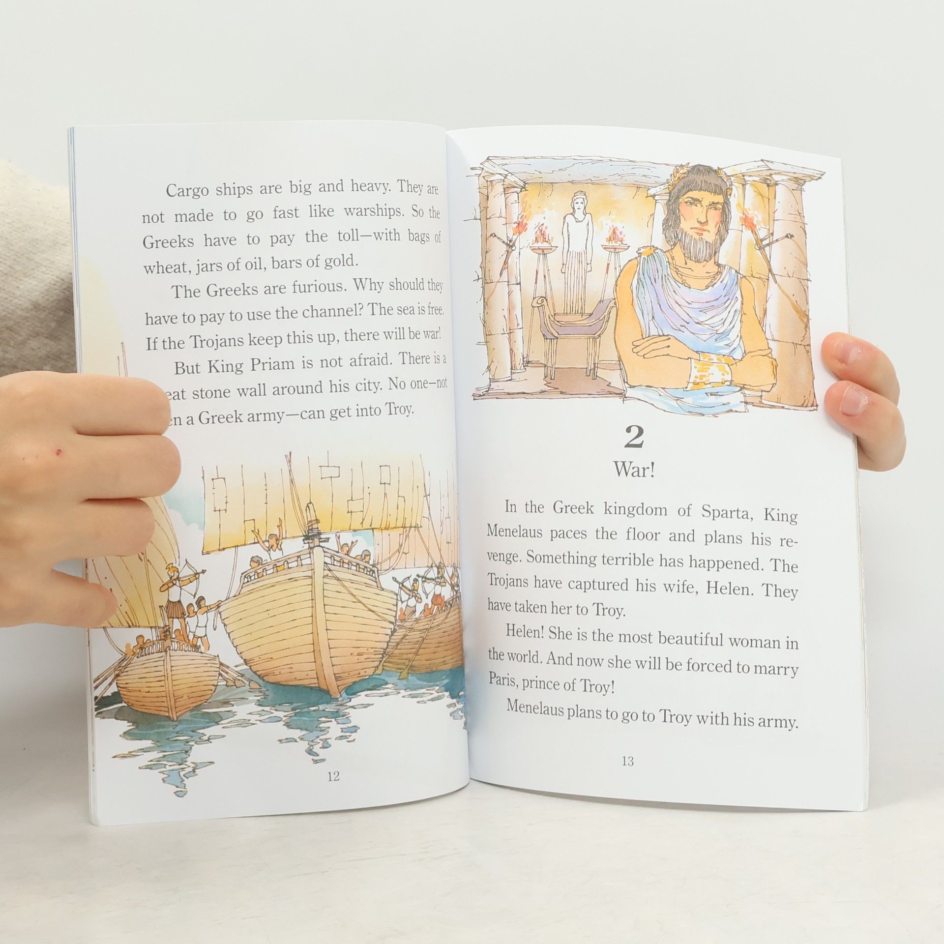 Emily Littlejohn Step into Reading - 5: The Trojan Horse, How the Greeks Won the War
