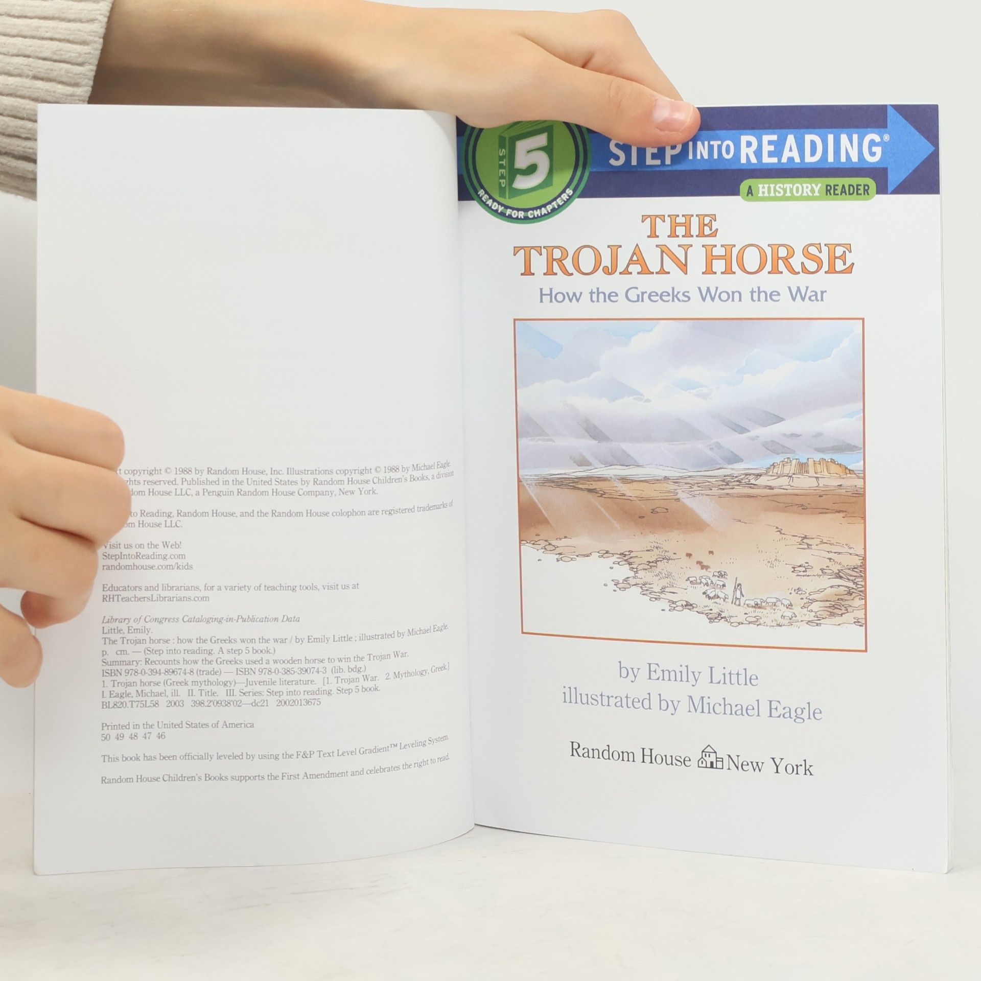 Emily Littlejohn Step into Reading - 5: The Trojan Horse, How the Greeks Won the War