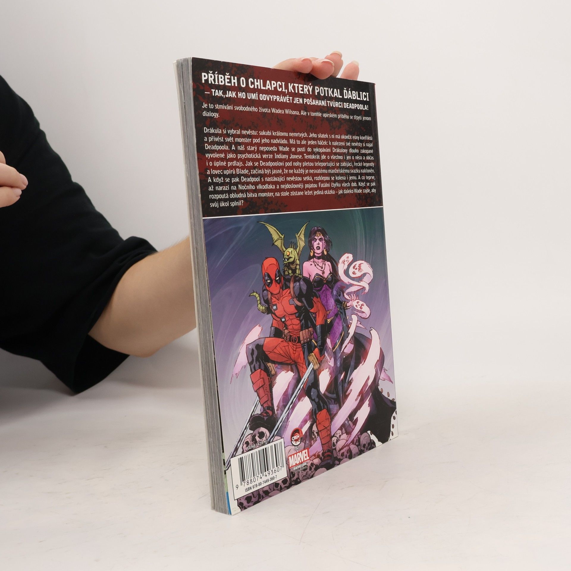 Brian Posehn Deadpool. Drákulova výzva