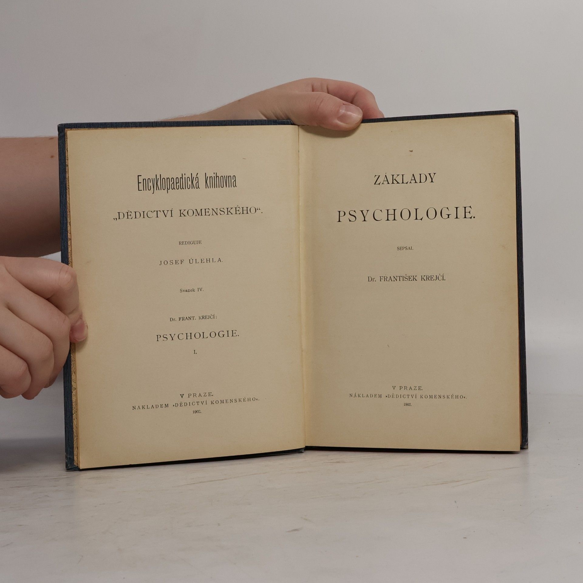 František Krejčí Základy psychologie